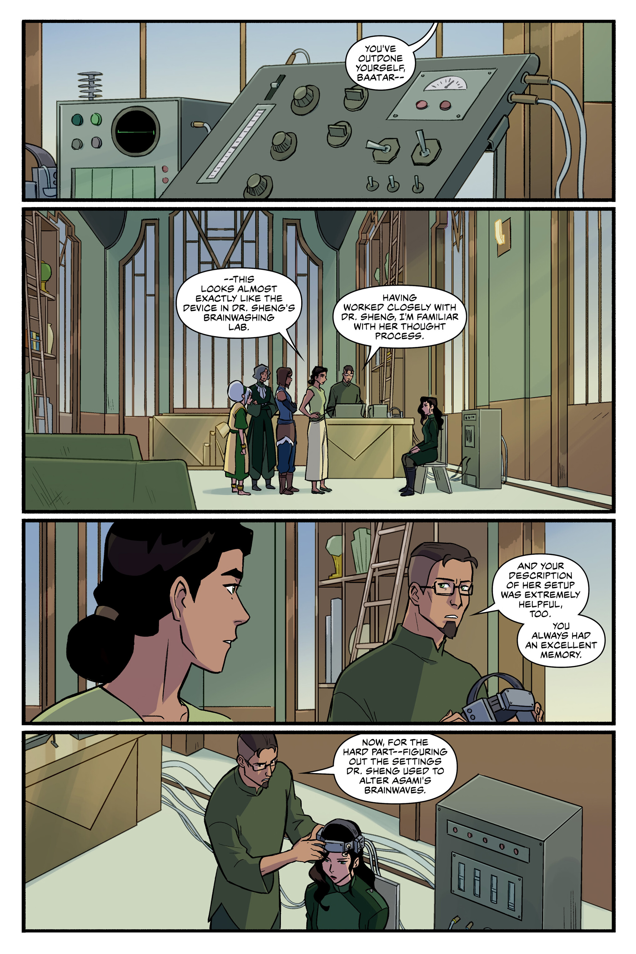 Read online Nickelodeon The Legend of Korra: Ruins of the Empire comic -  Issue # TPB 3 - 20