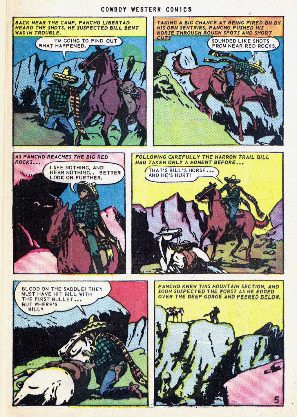 Read online Cowboy Western Comics (1948) comic -  Issue #39 - 25