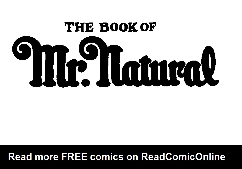 Read online Book of Mr. Natural comic -  Issue # TPB - 2