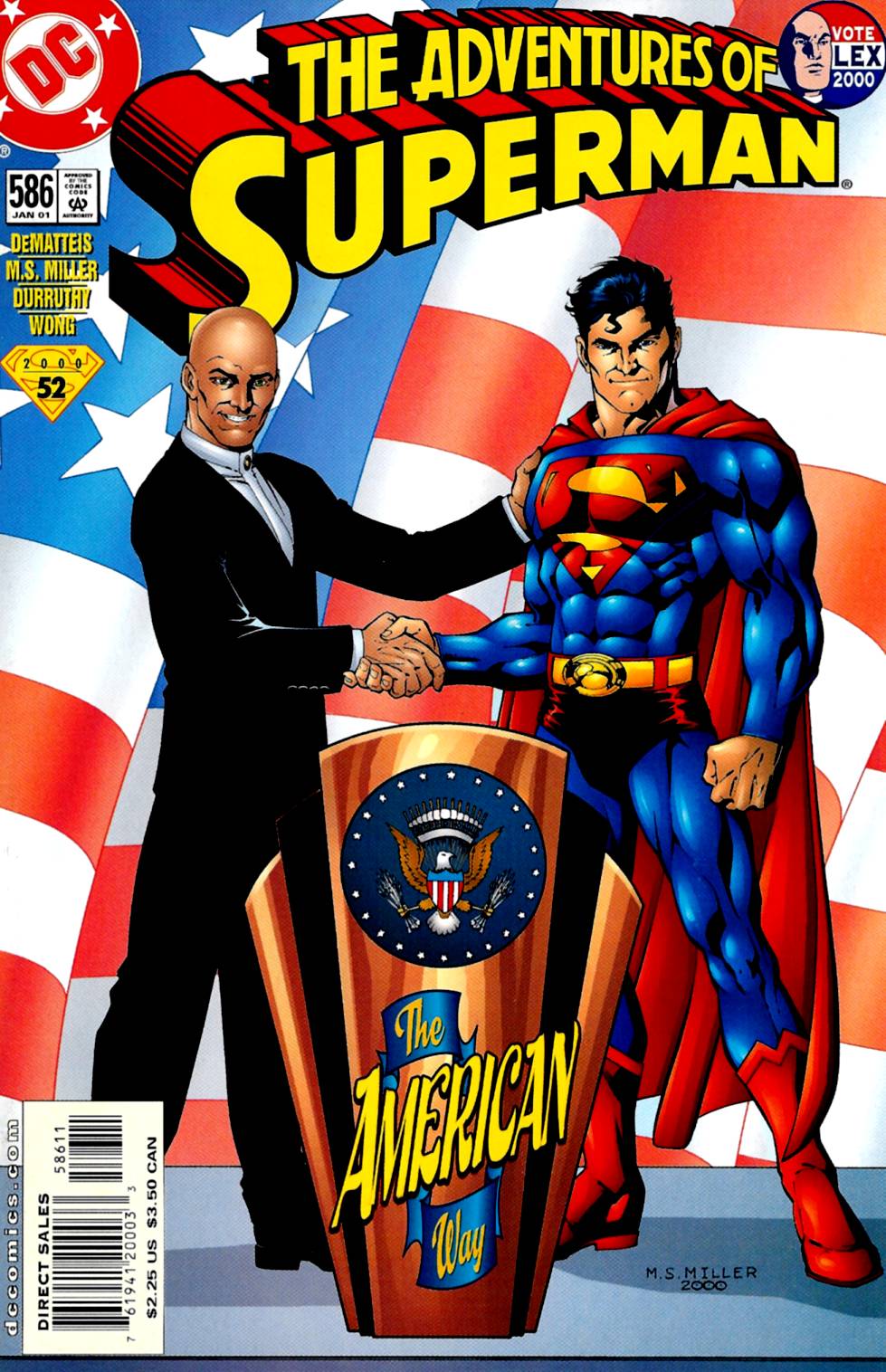 Read online Adventures of Superman (1987) comic -  Issue #586 - 1