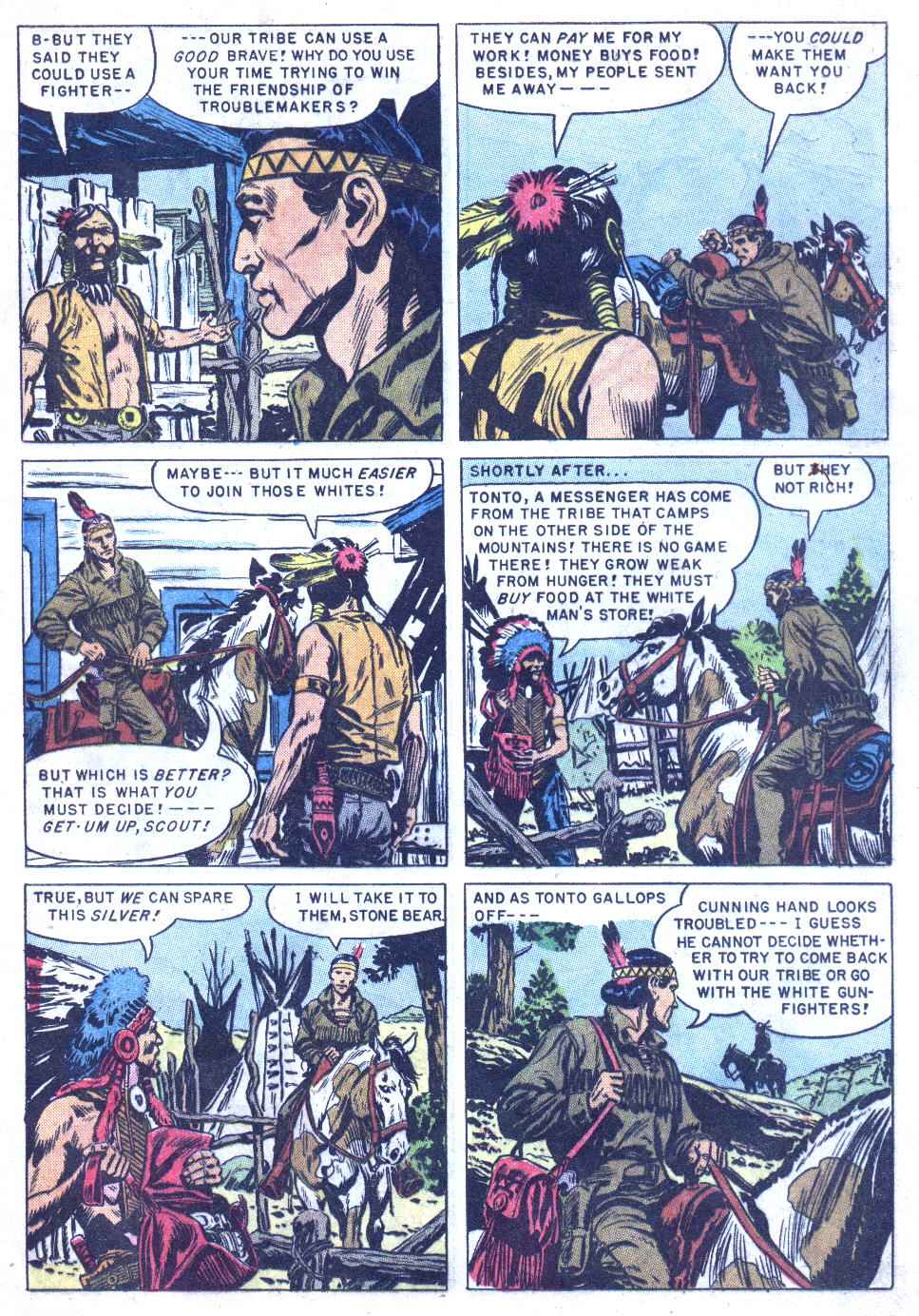Read online Lone Ranger's Companion Tonto comic -  Issue #25 - 17