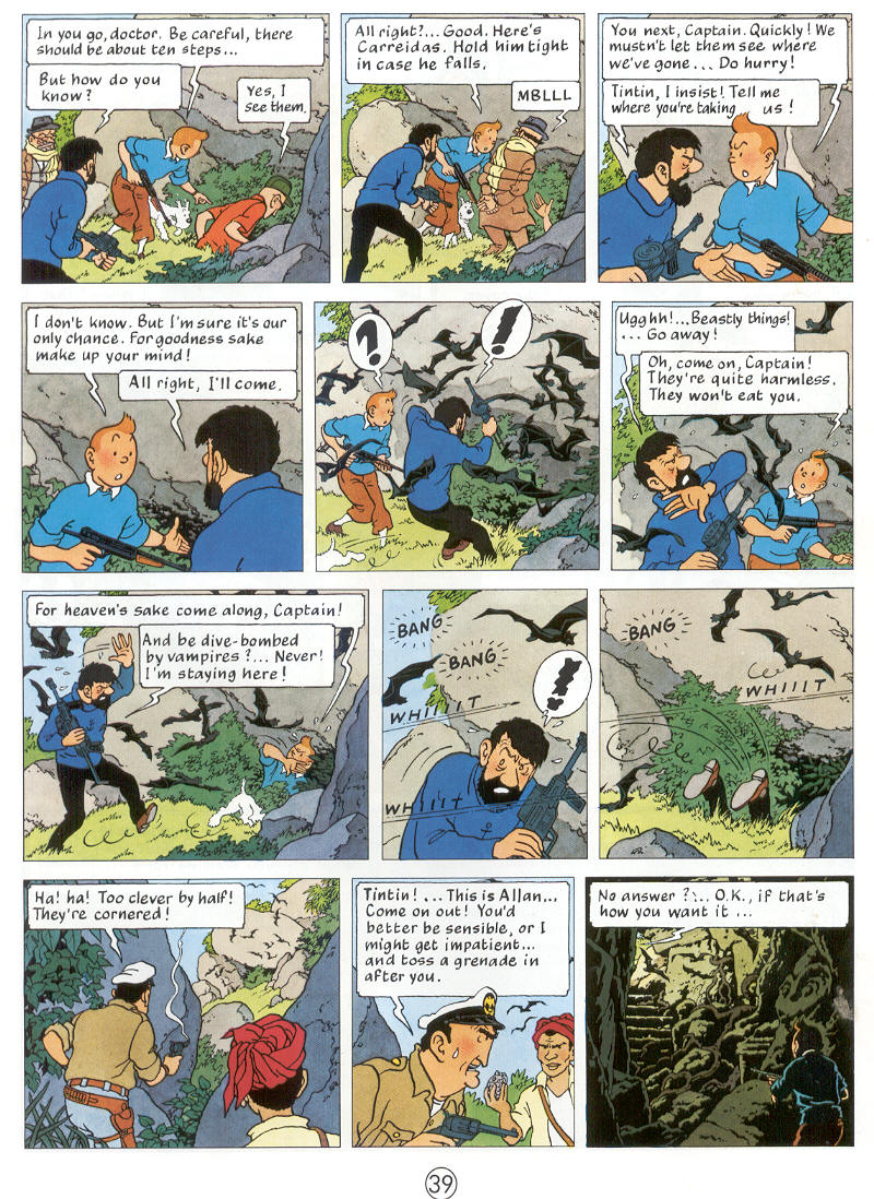 Read online The Adventures of Tintin comic -  Issue #22 - 40