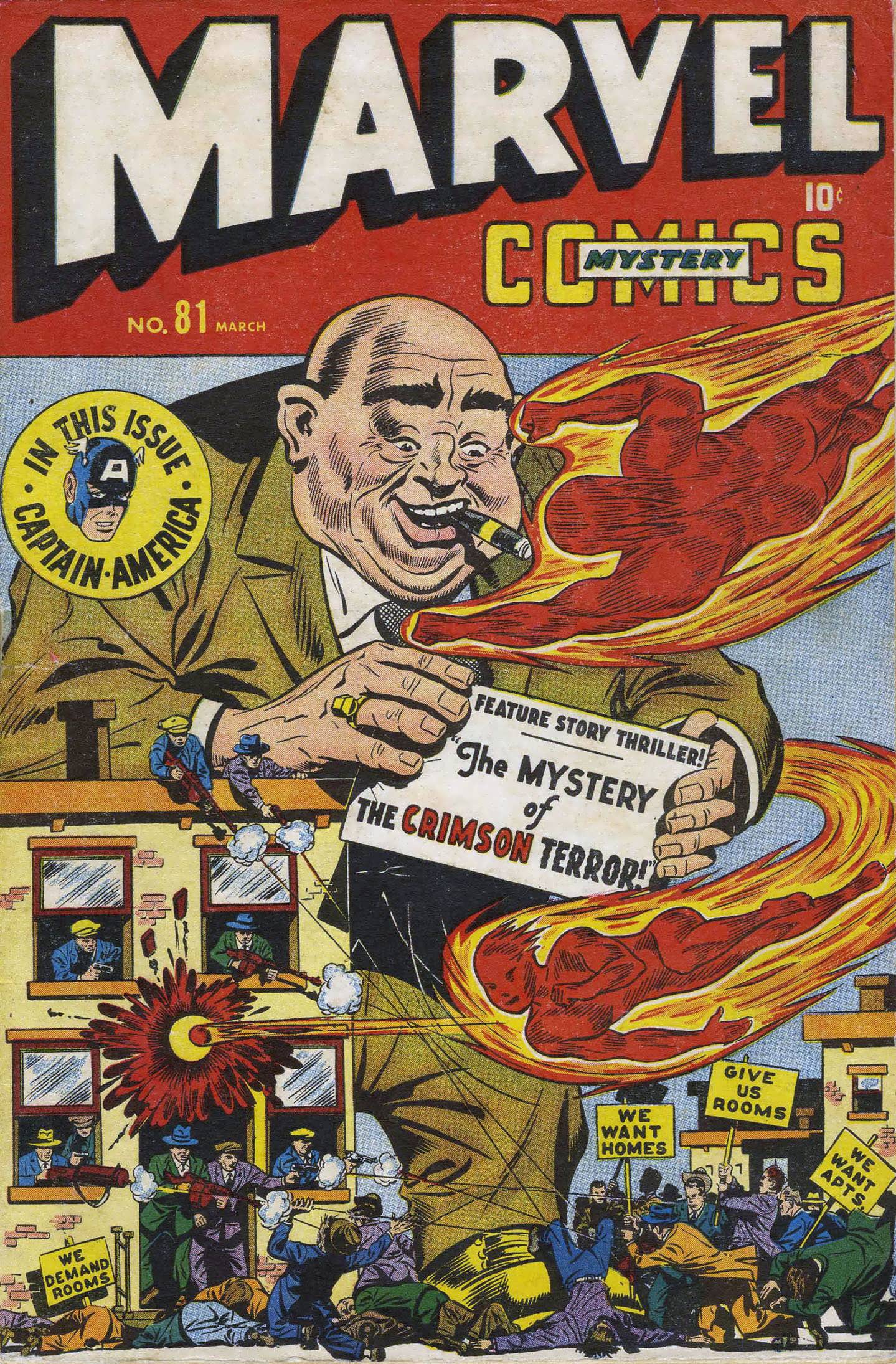 Read online Marvel Mystery Comics comic -  Issue #81 - 1