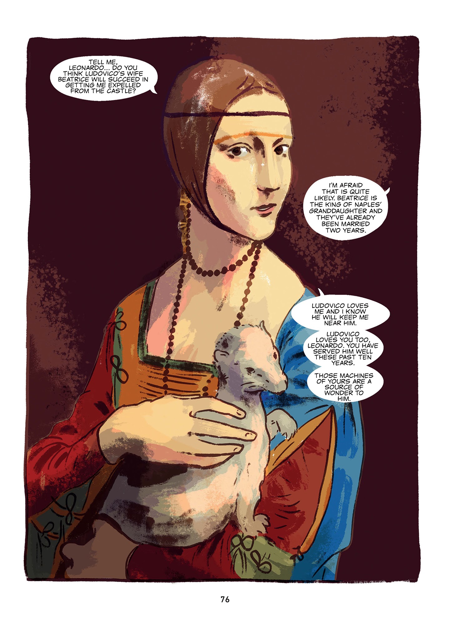 Read online Leonardo Da Vinci: The Renaissance of the World comic -  Issue # TPB - 77