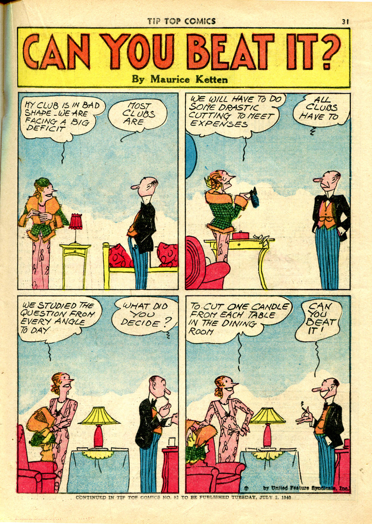 Read online Tip Top Comics comic -  Issue #51 - 33