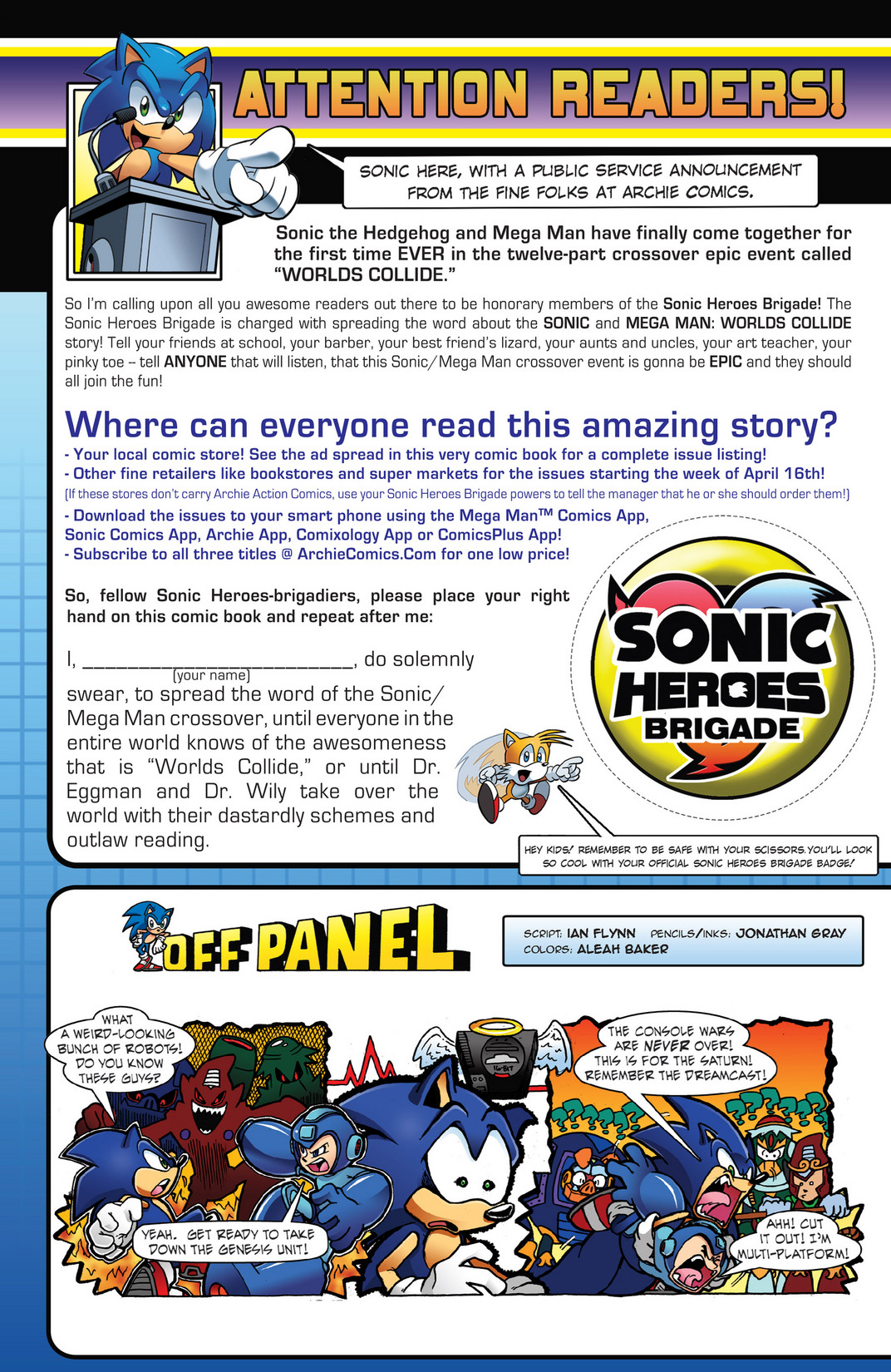 Read online Sonic Mega Man Worlds Collide comic -  Issue # Vol 2 - 30