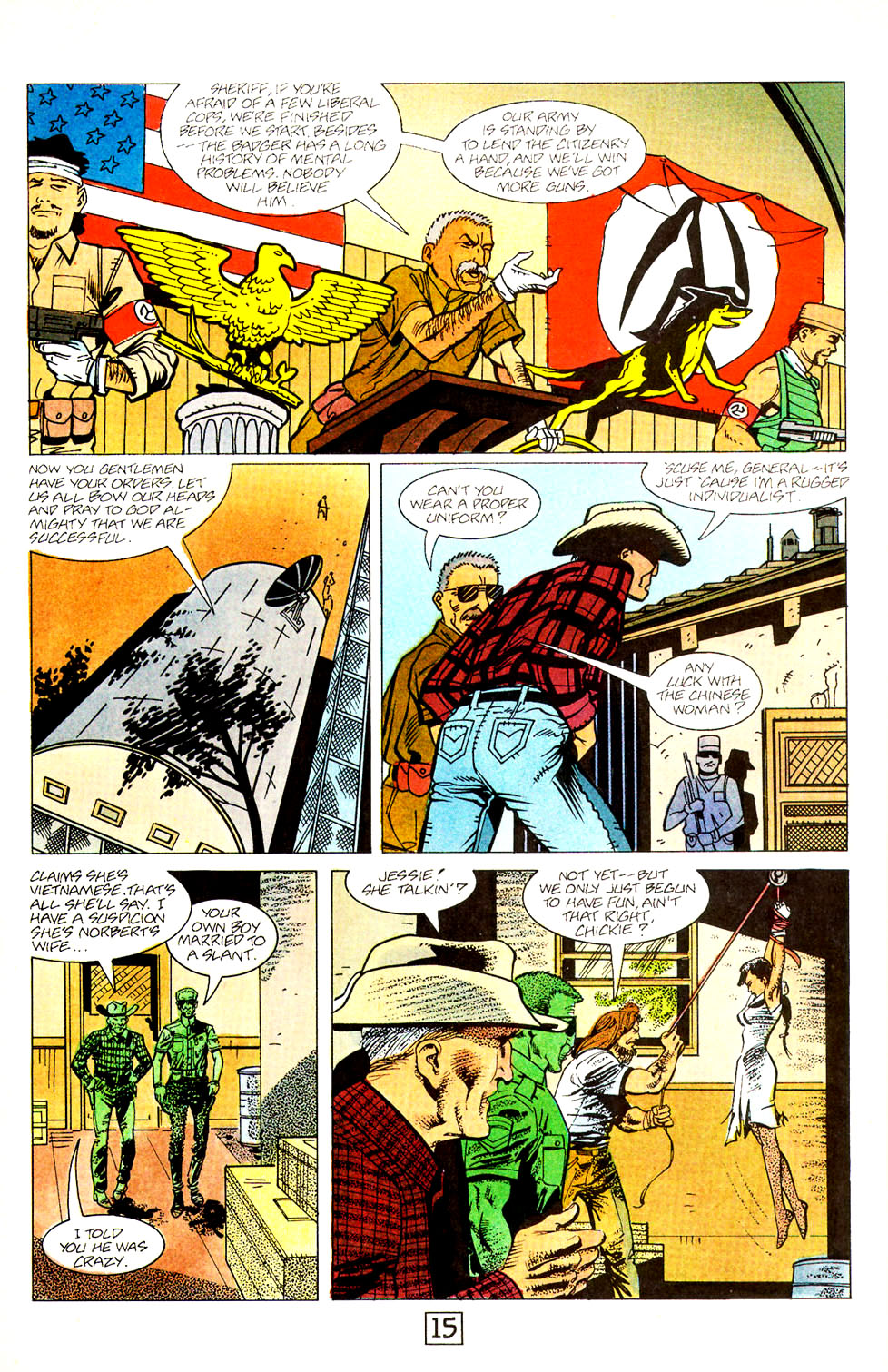 Read online Badger Goes Berserk! comic -  Issue #3 - 18