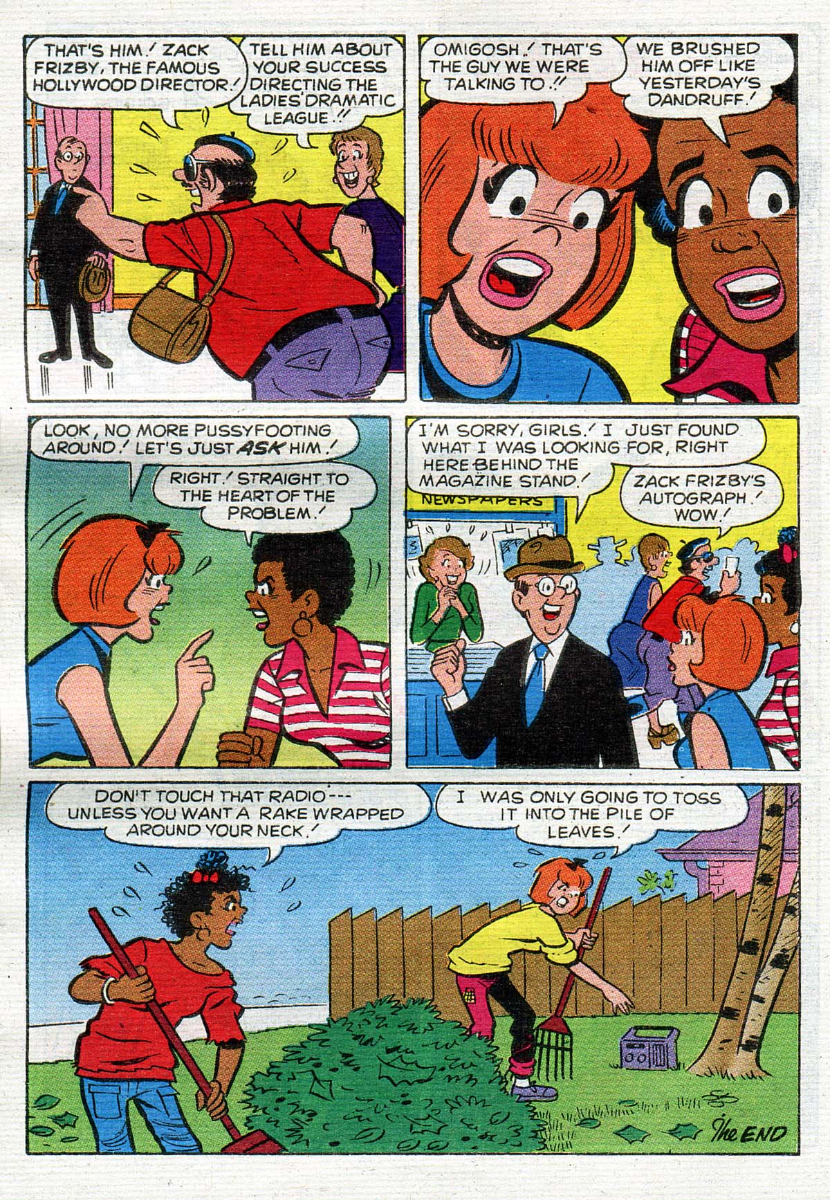 Read online Betty and Veronica Digest Magazine comic -  Issue #54 - 181