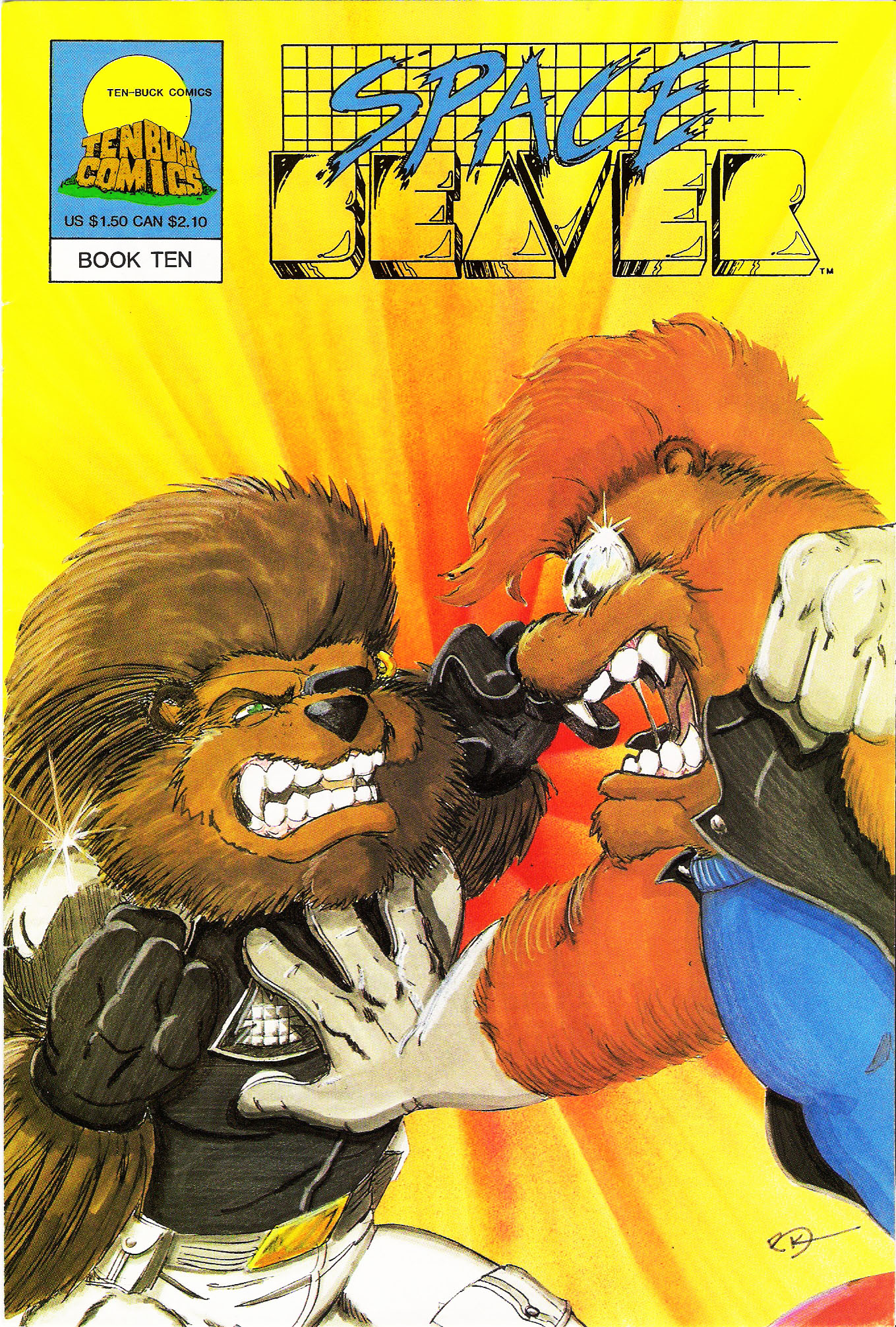 Read online Space Beaver comic -  Issue #10 - 1