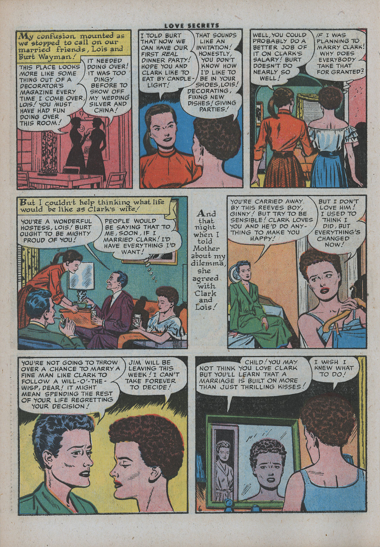 Read online Love Secrets (1953) comic -  Issue #50 - 8