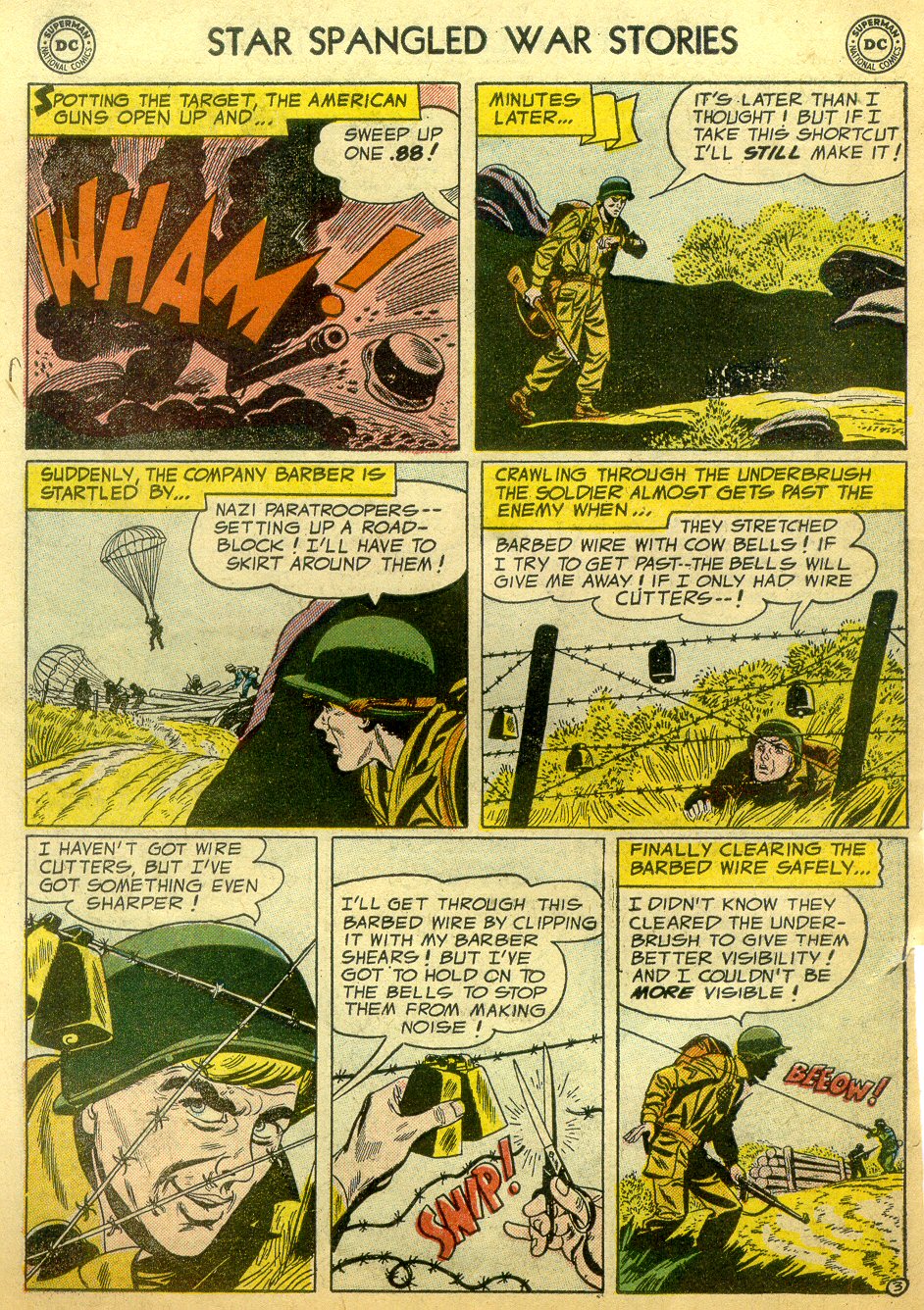 Read online Star Spangled War Stories (1952) comic -  Issue #36 - 30