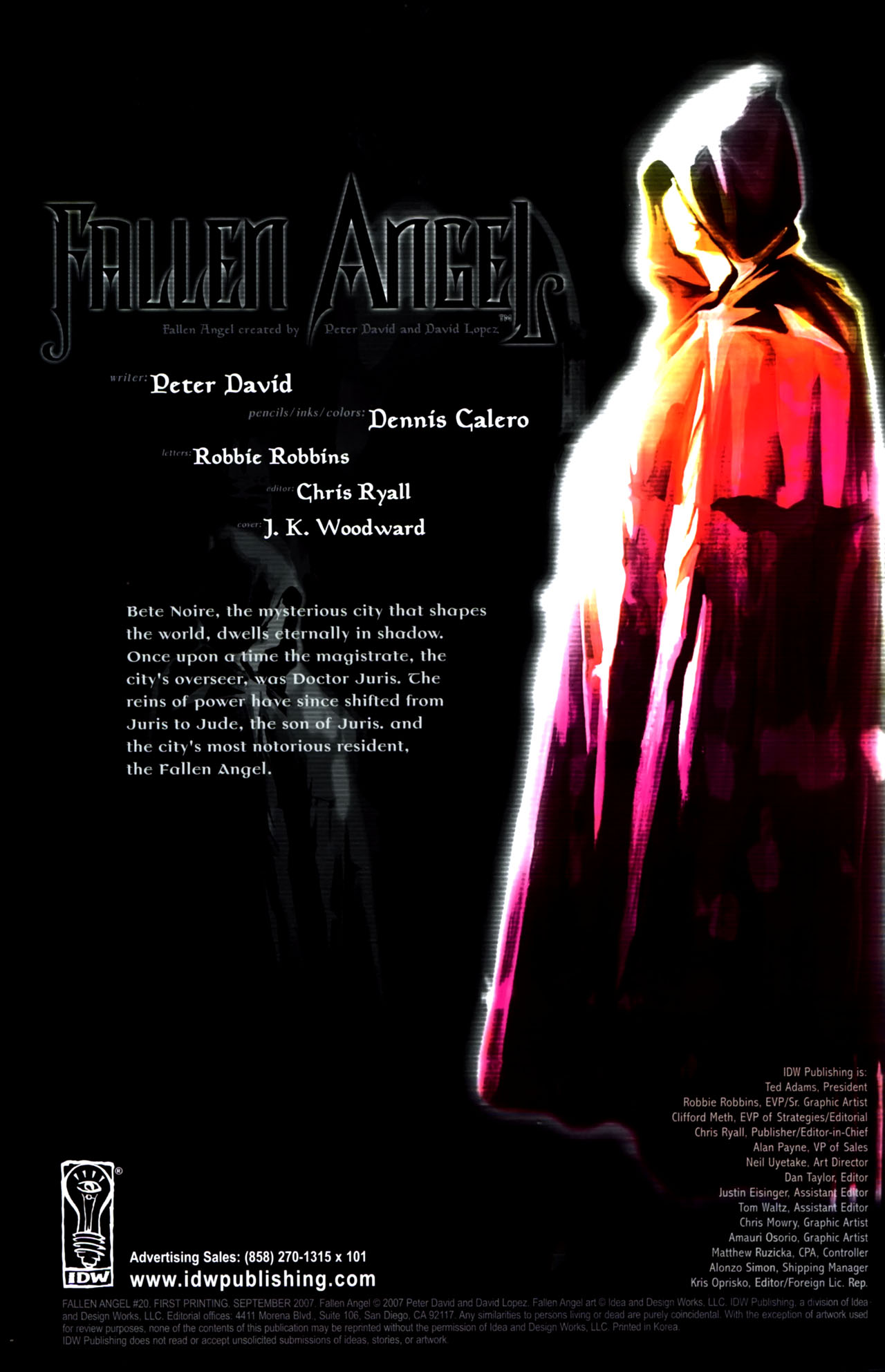 Read online Fallen Angel comic -  Issue #20 - 2