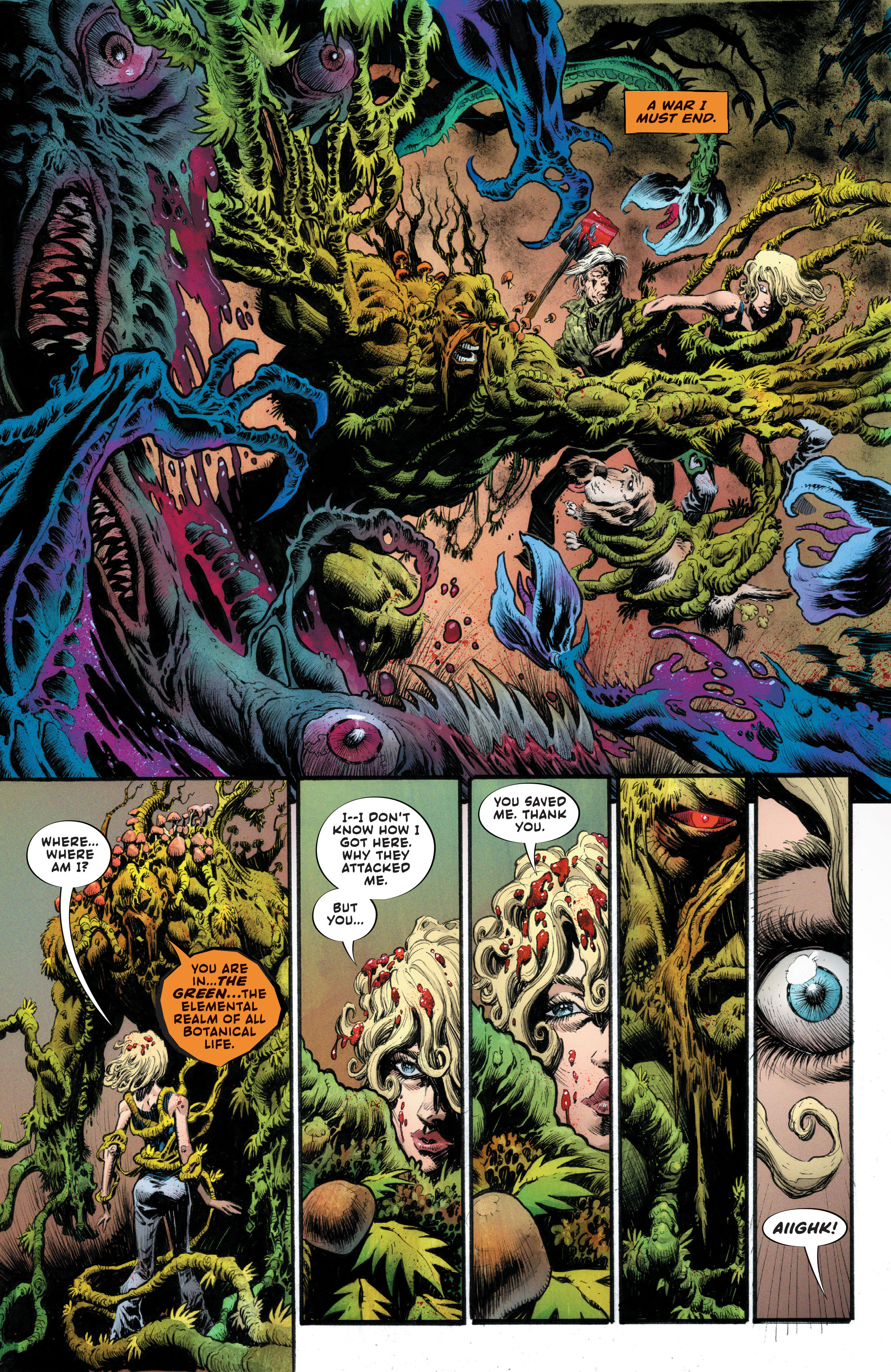 Read online Swamp Thing: Roots of Terror The Deluxe Edition comic -  Issue # TPB (Part 1) - 79
