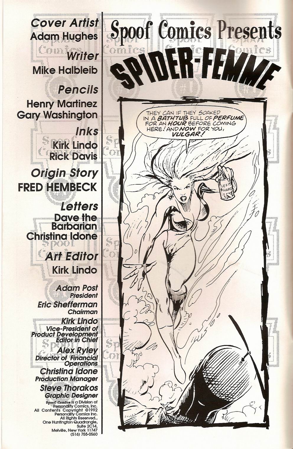 Read online Spoof Comics comic -  Issue #1 - 2