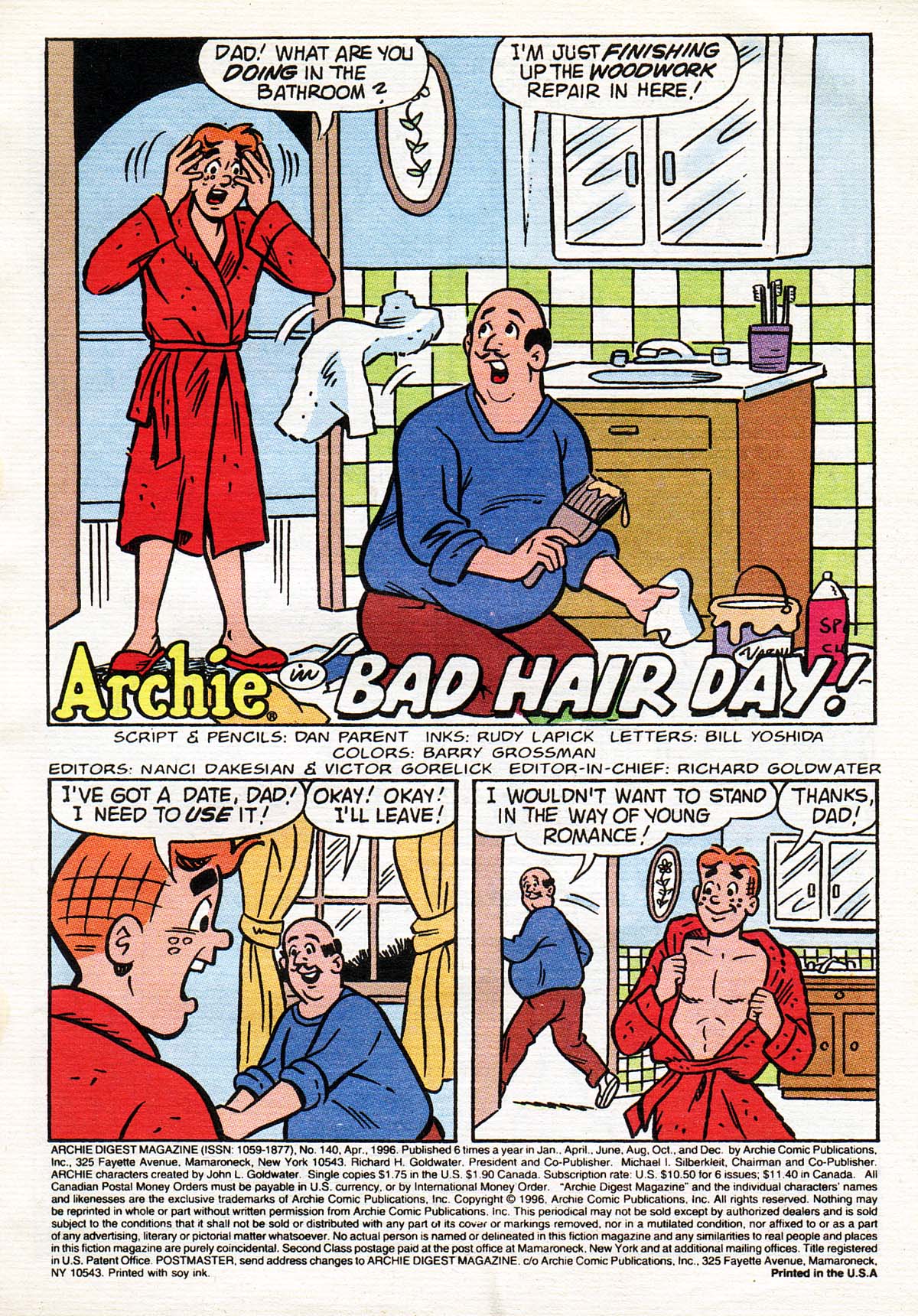 Read online Archie Digest Magazine comic -  Issue #140 - 2