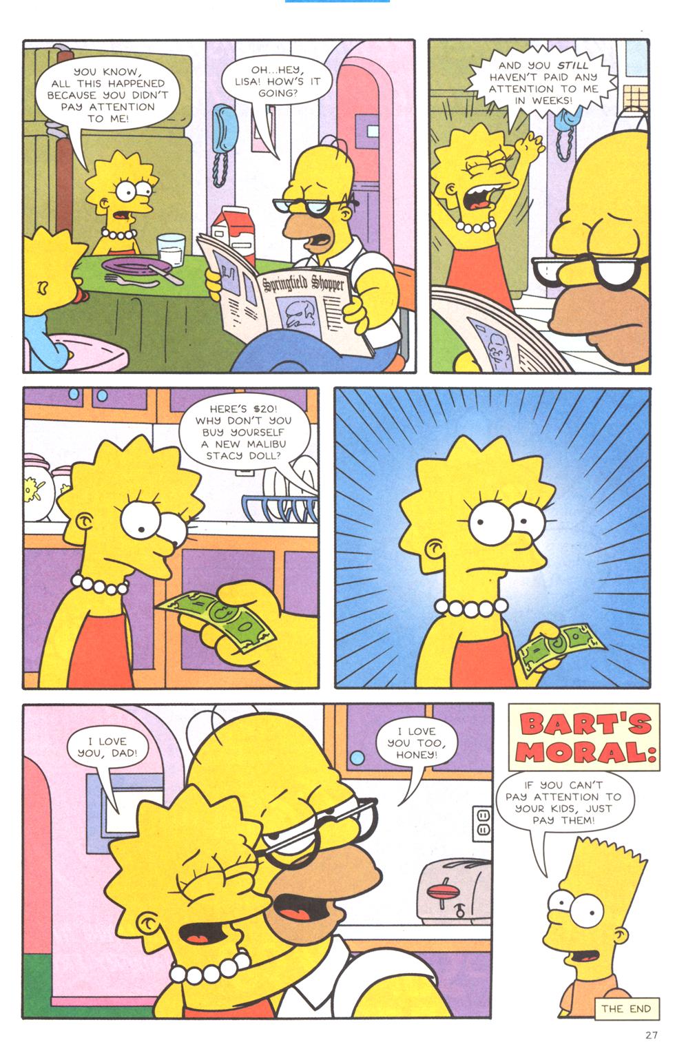 Read online Simpsons Comics comic -  Issue #89 - 28