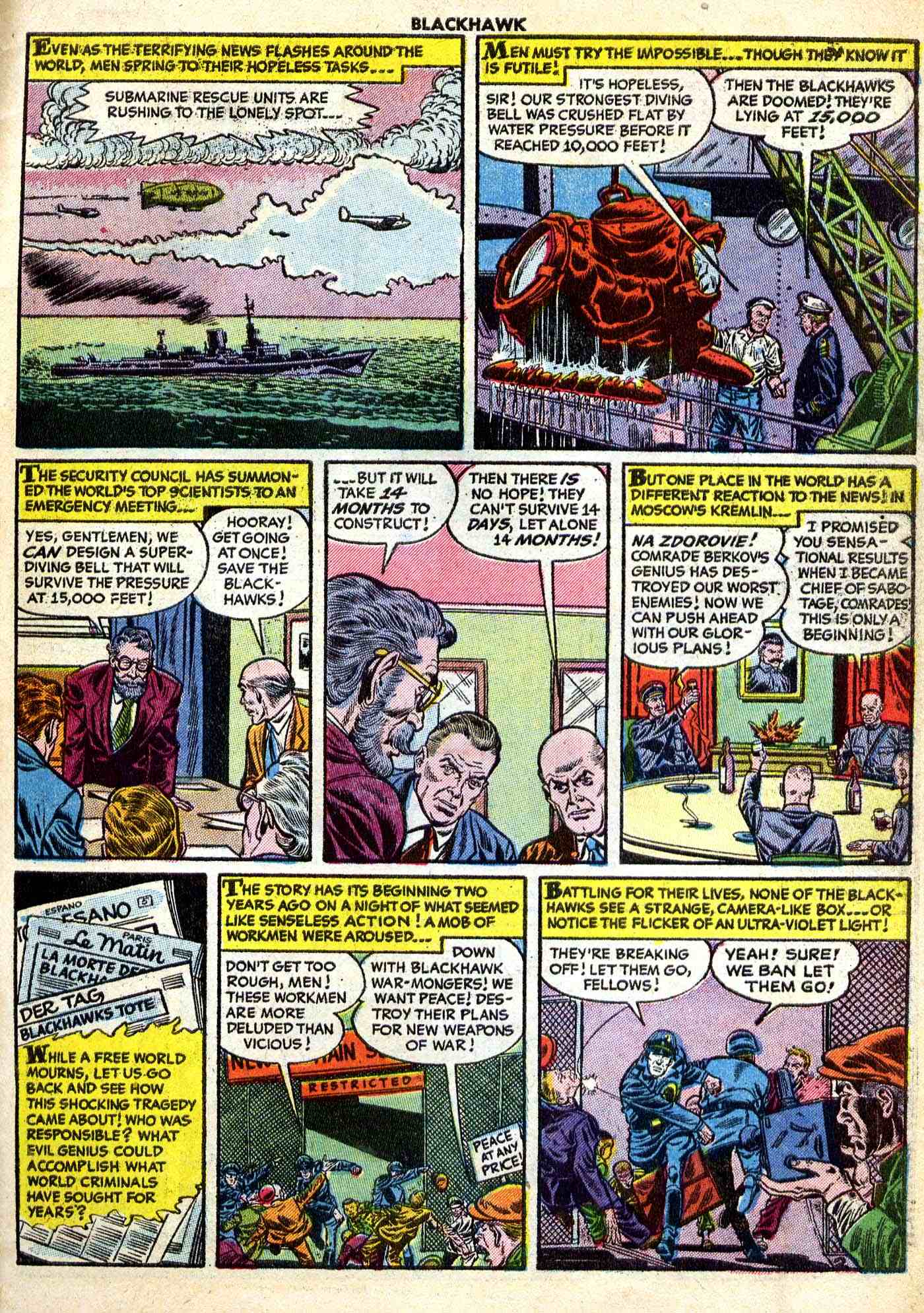 Read online Blackhawk (1957) comic -  Issue #96 - 24