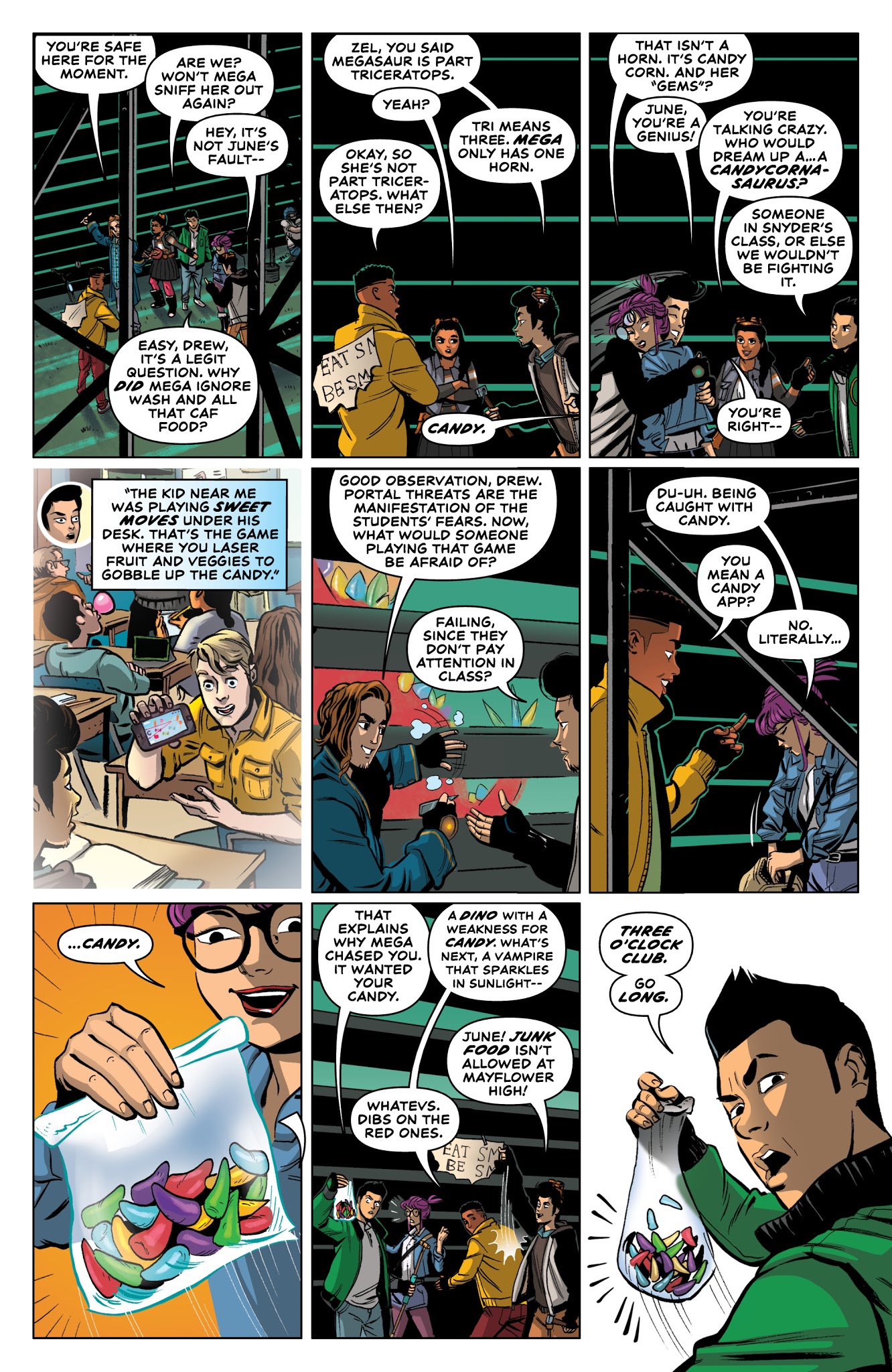 Read online Three O'Clock Club comic -  Issue #1 - 21
