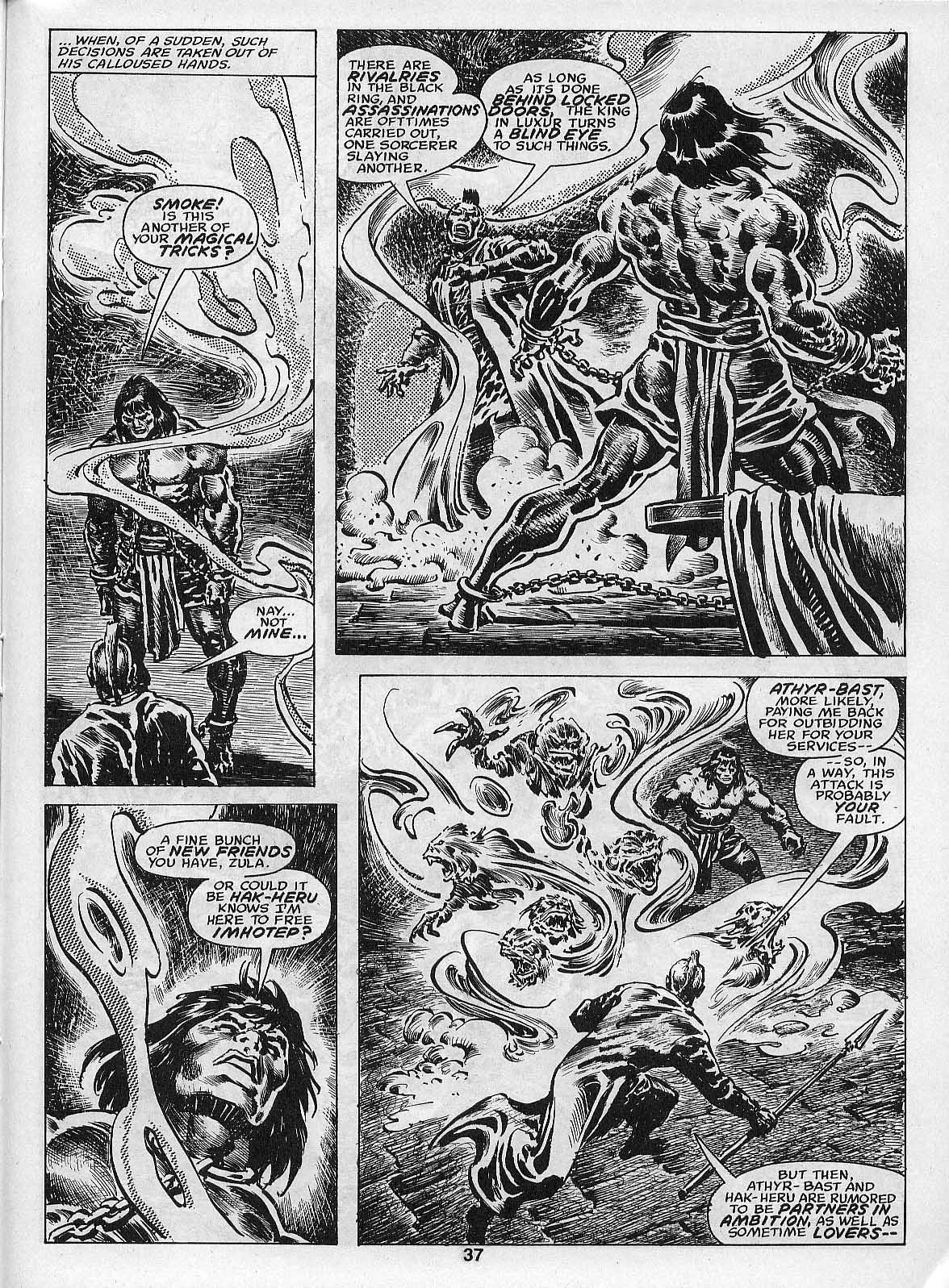 The Savage Sword Of Conan issue 205 - Page 39