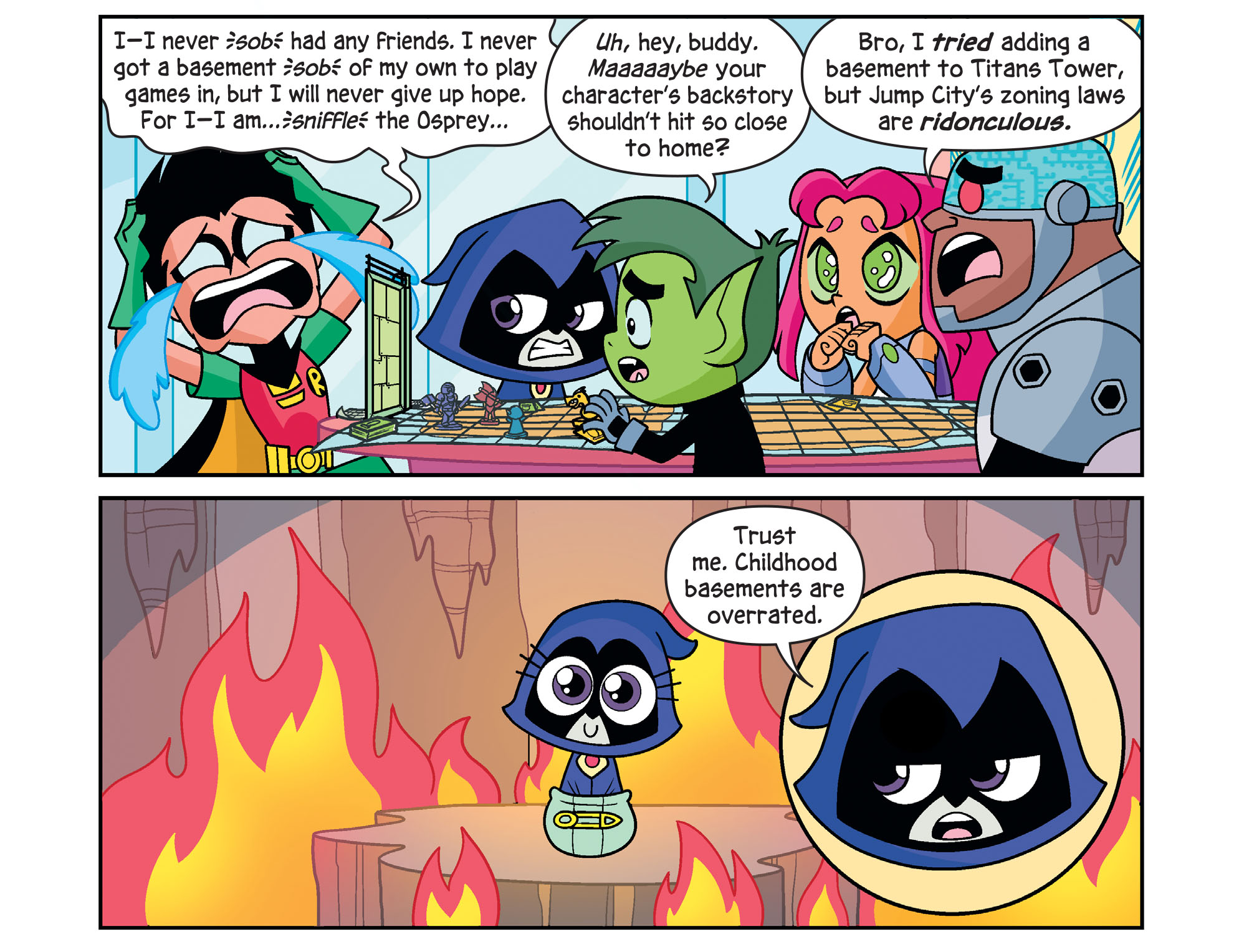Read online Teen Titans Go! Roll With It! comic -  Issue #3 - 8