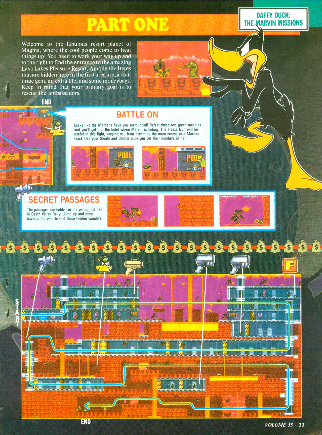 Read online Nintendo Power comic -  Issue #55 - 34