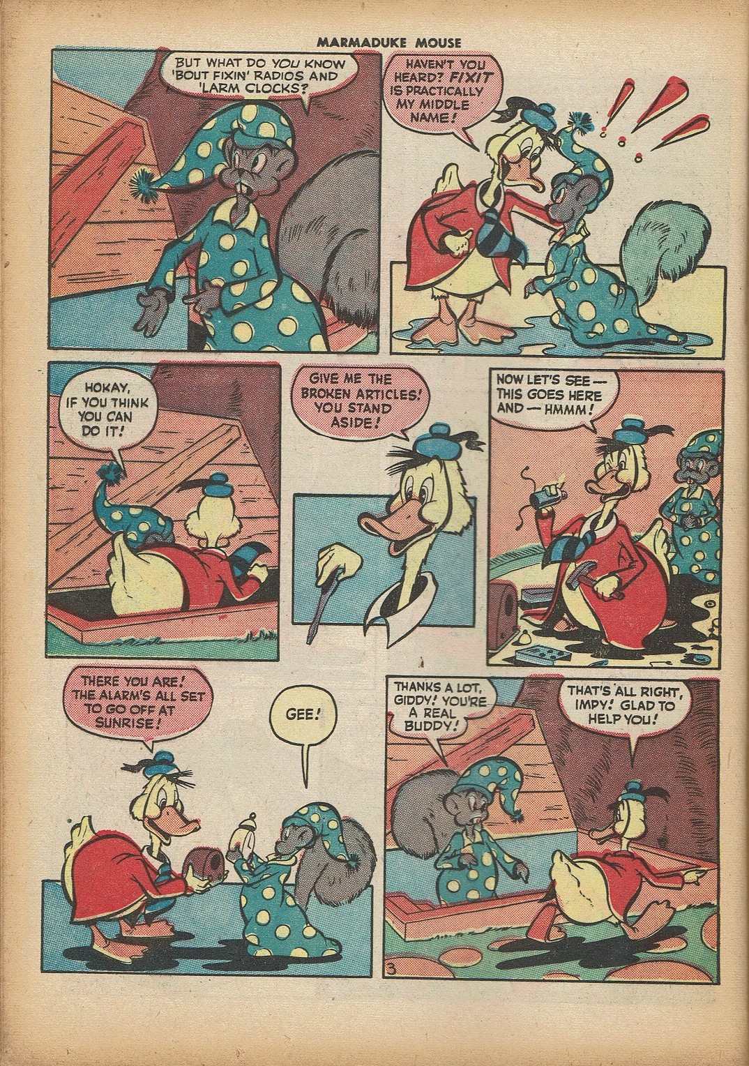 Read online Marmaduke Mouse comic -  Issue #2 - 34