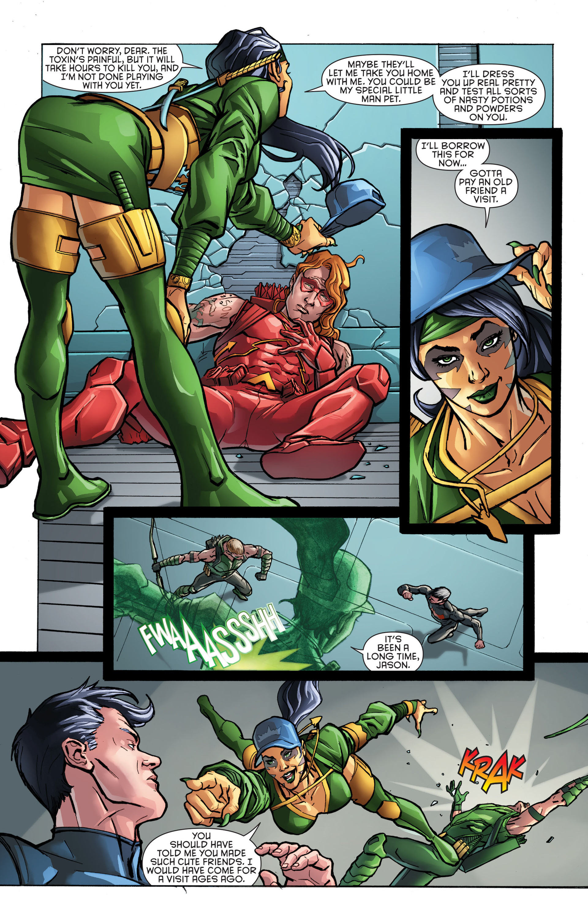 Read online Red Hood And The Outlaws (2011) comic -  Issue # Annual 1 - 23