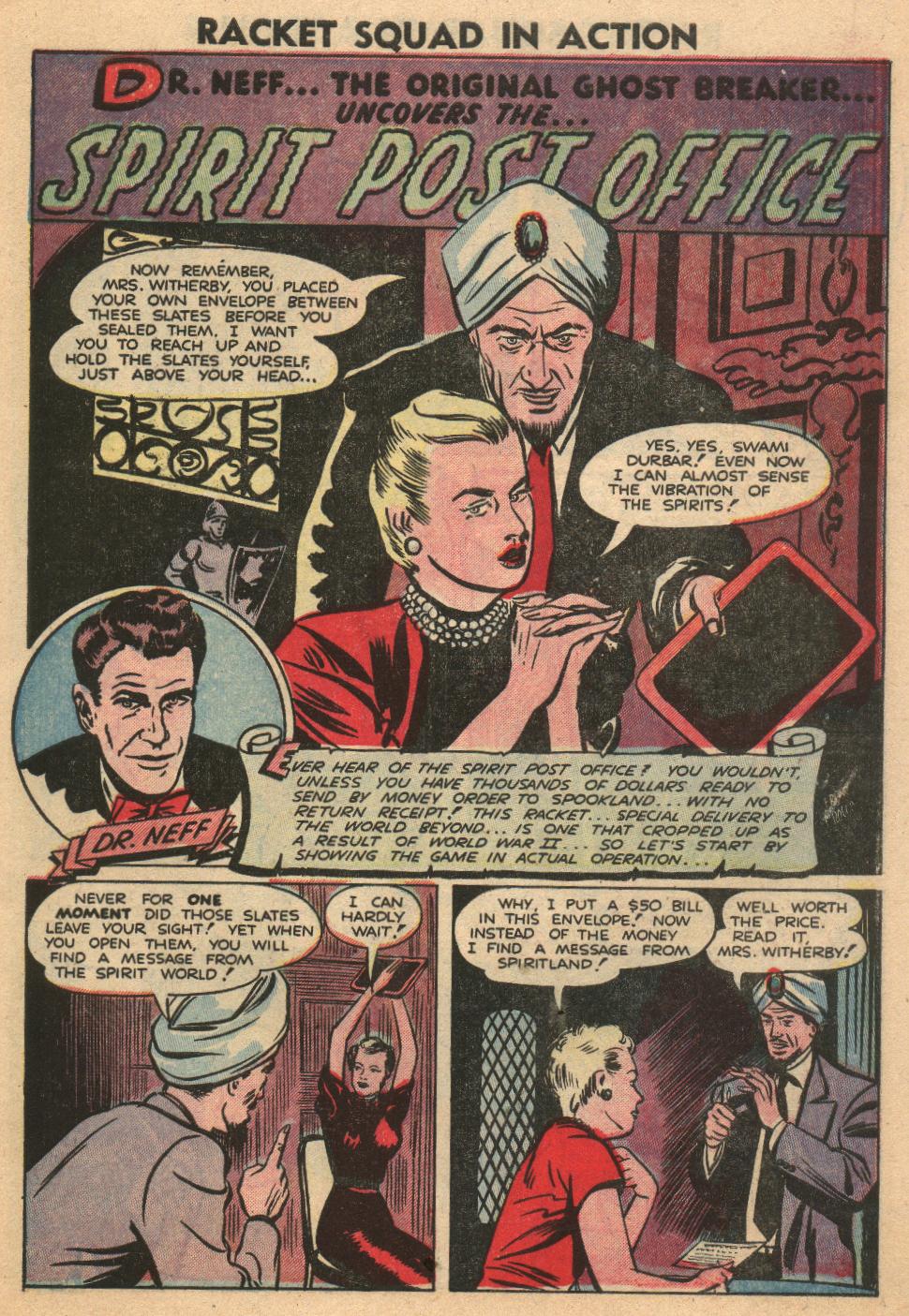 Read online Racket Squad in Action comic -  Issue #5 - 3