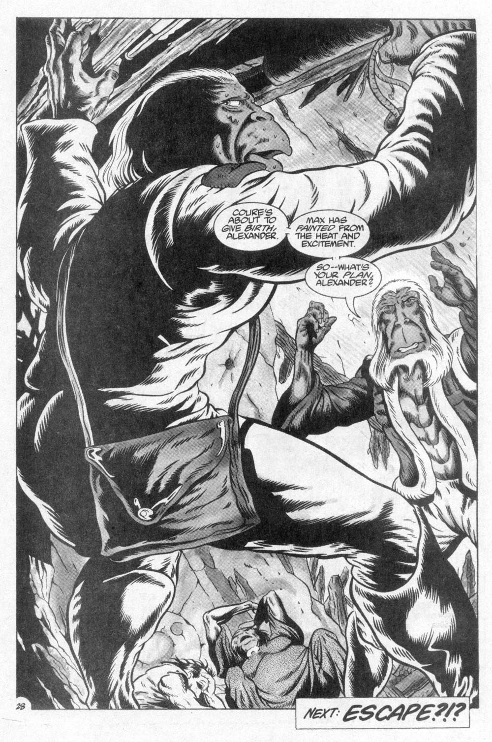 Read online Planet of the Apes (1990) comic -  Issue #1 - 33