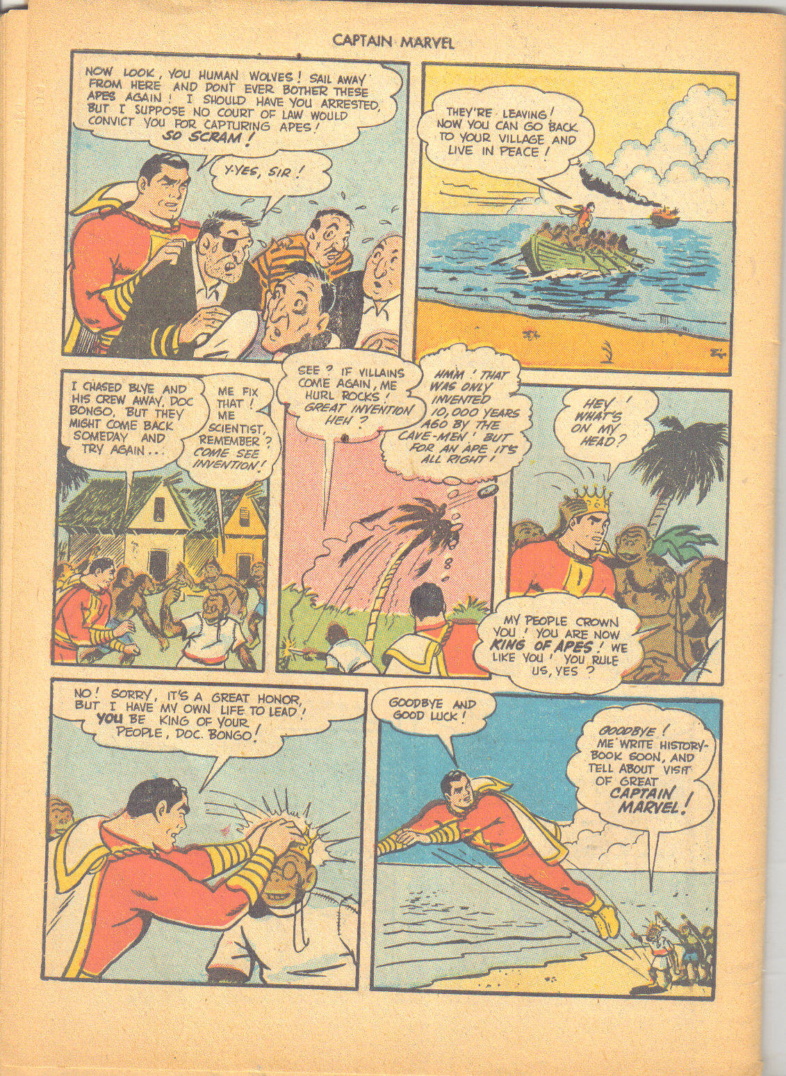 Read online Captain Marvel Adventures comic -  Issue #58 - 50