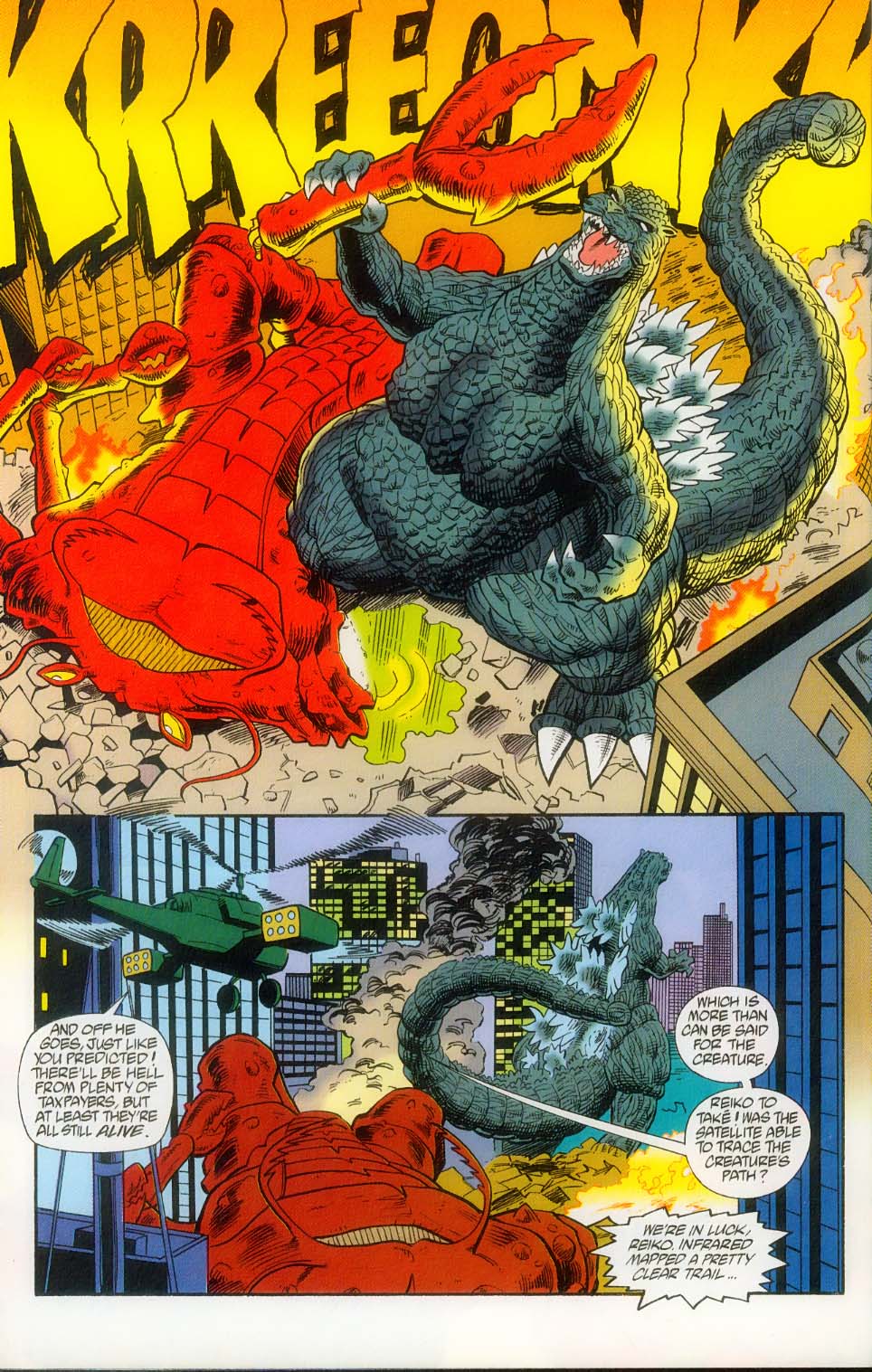 Read online Godzilla (1995) comic -  Issue #15 - 27