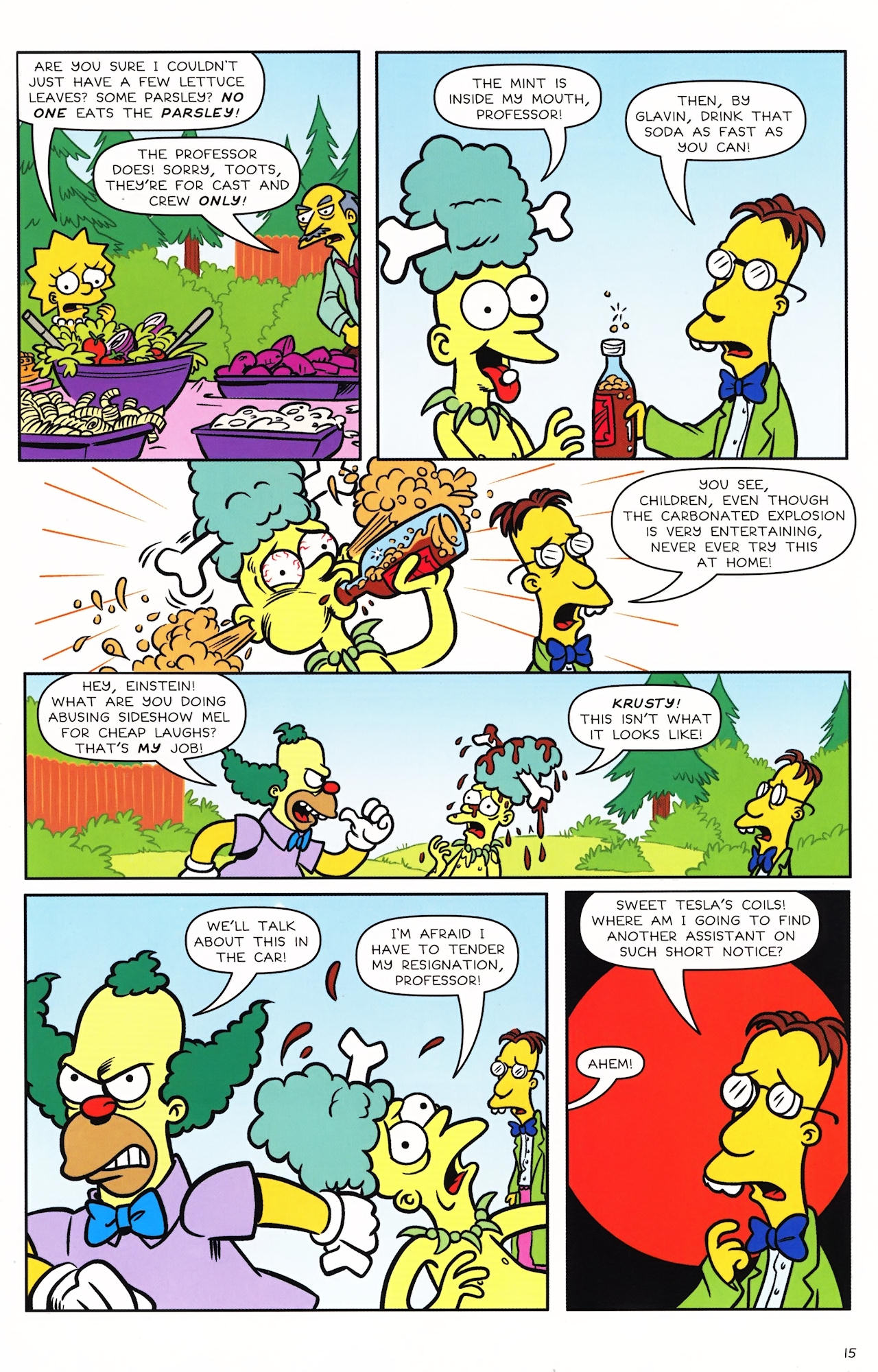 Read online Simpsons Comics comic -  Issue #150 - 12