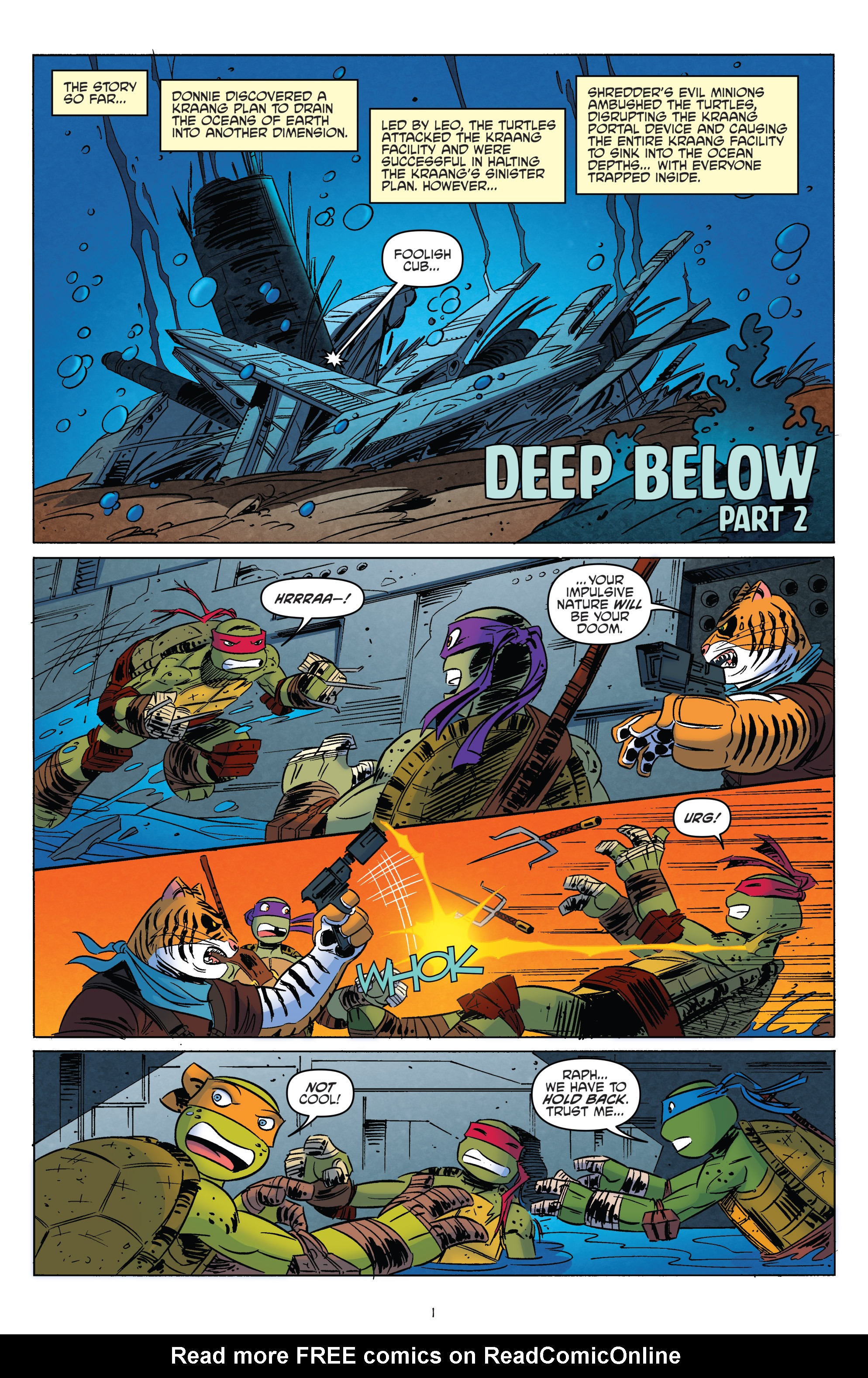 Read online Teenage Mutant Ninja Turtles New Animated Adventures comic -  Issue #18 - 3