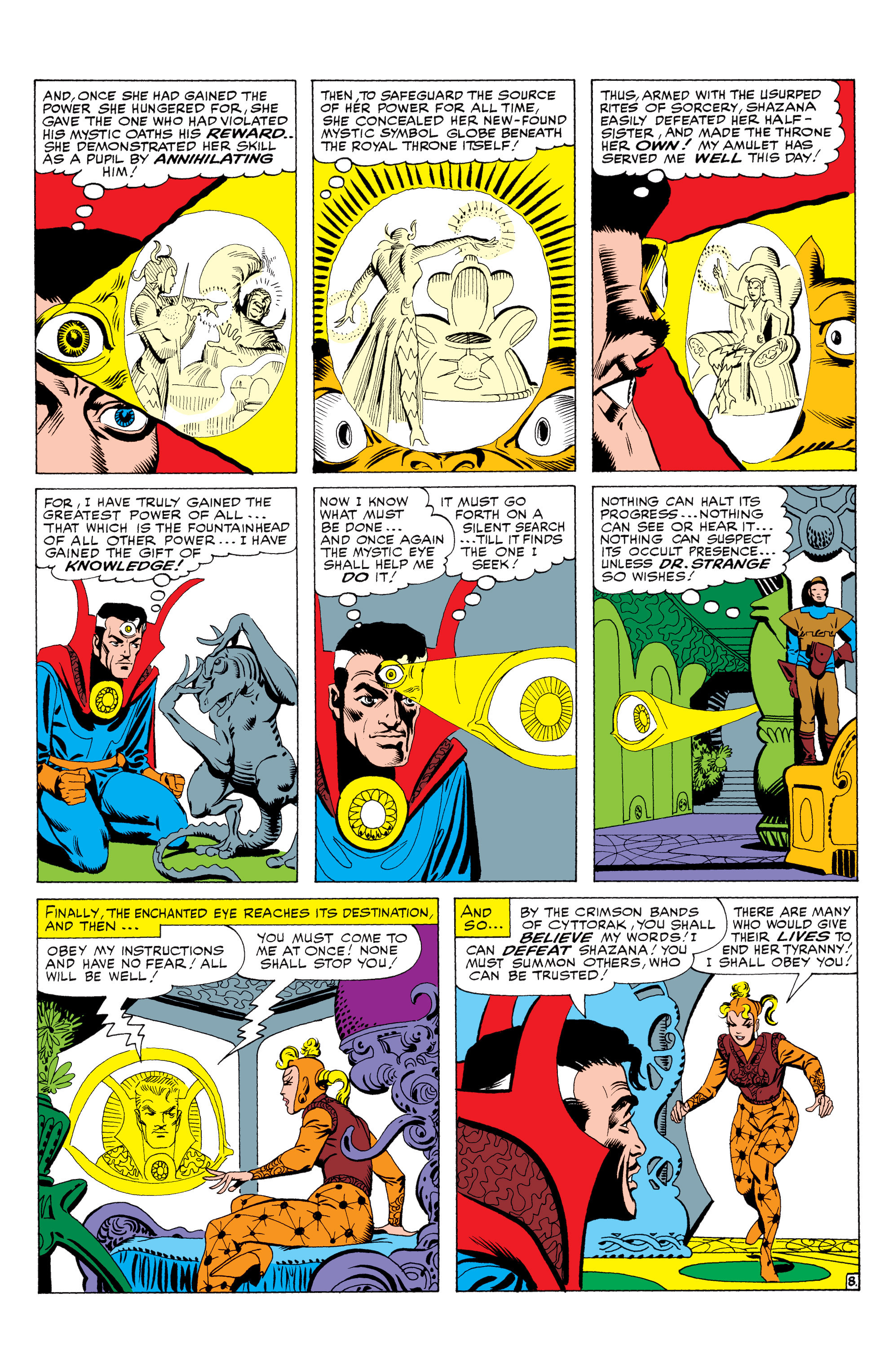 Read online Marvel Masterworks: Doctor Strange comic -  Issue # TPB 1 - 216