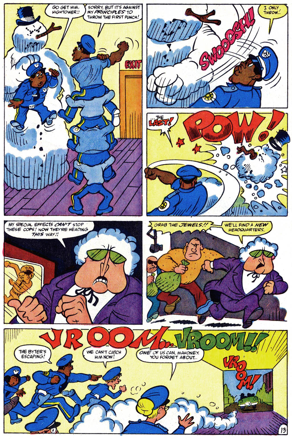 Read online Police Academy comic -  Issue #1 - 14