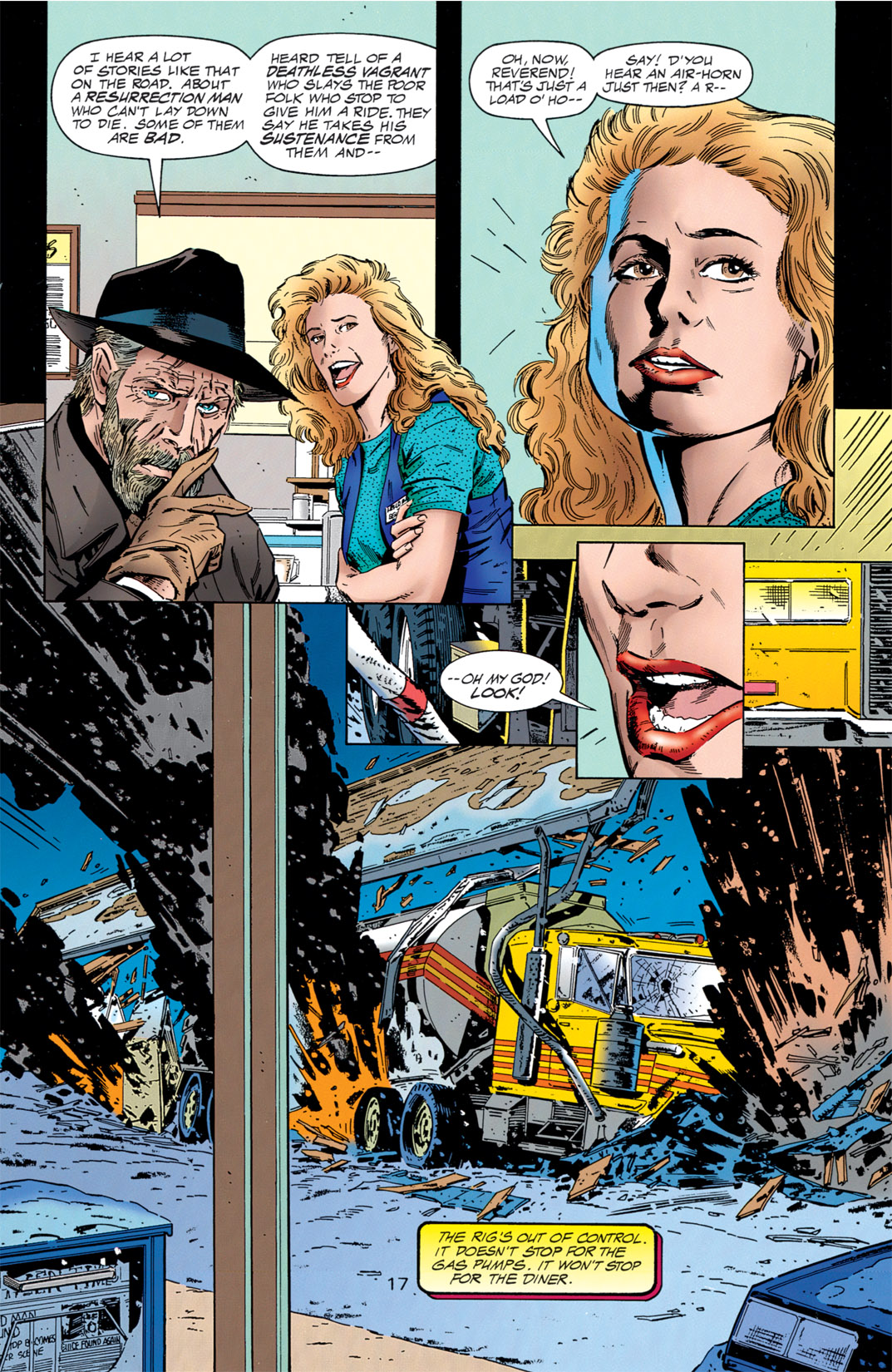 Read online Resurrection Man (1997) comic -  Issue #1 - 17