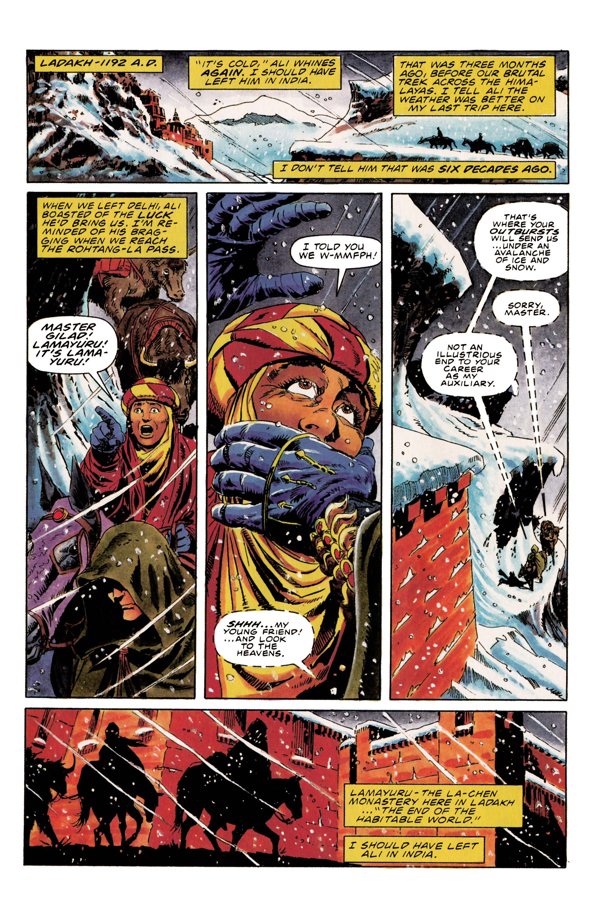 Read online Eternal Warrior (1992) comic -  Issue #9 - 2