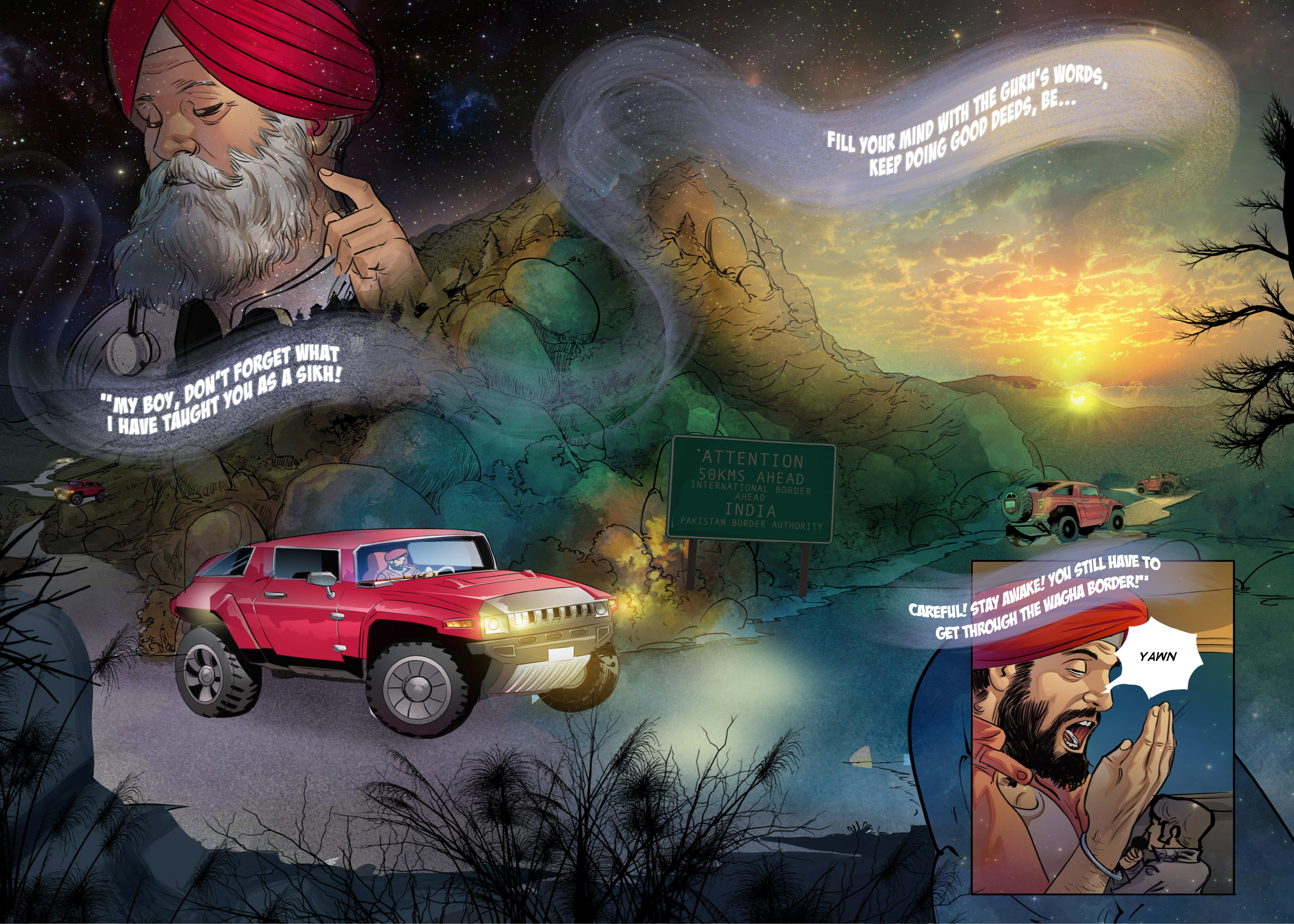 Read online Super Sikh comic -  Issue #1 - 8