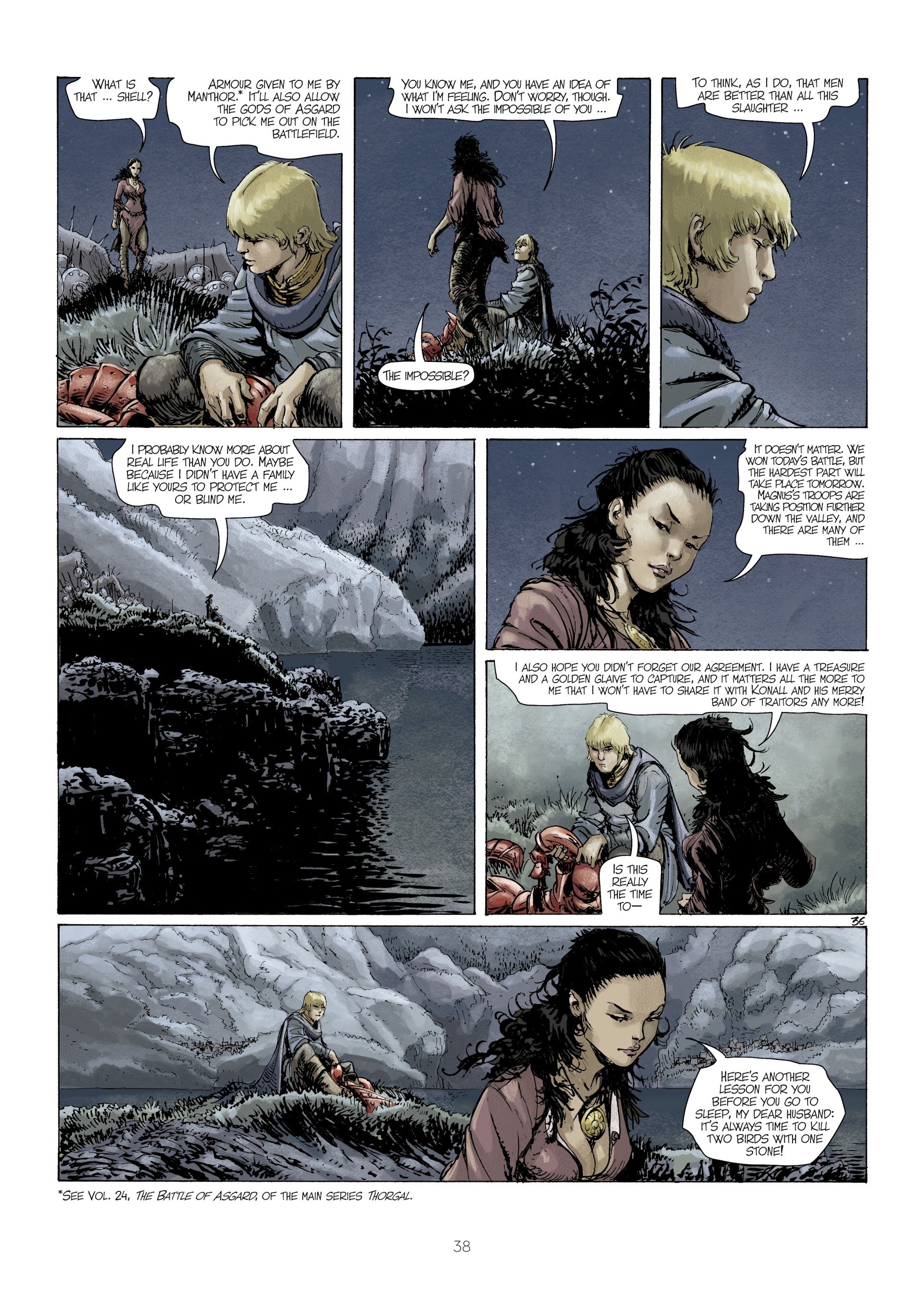 Read online Kriss of Valnor: Red as the Raheborg comic -  Issue # Full - 40