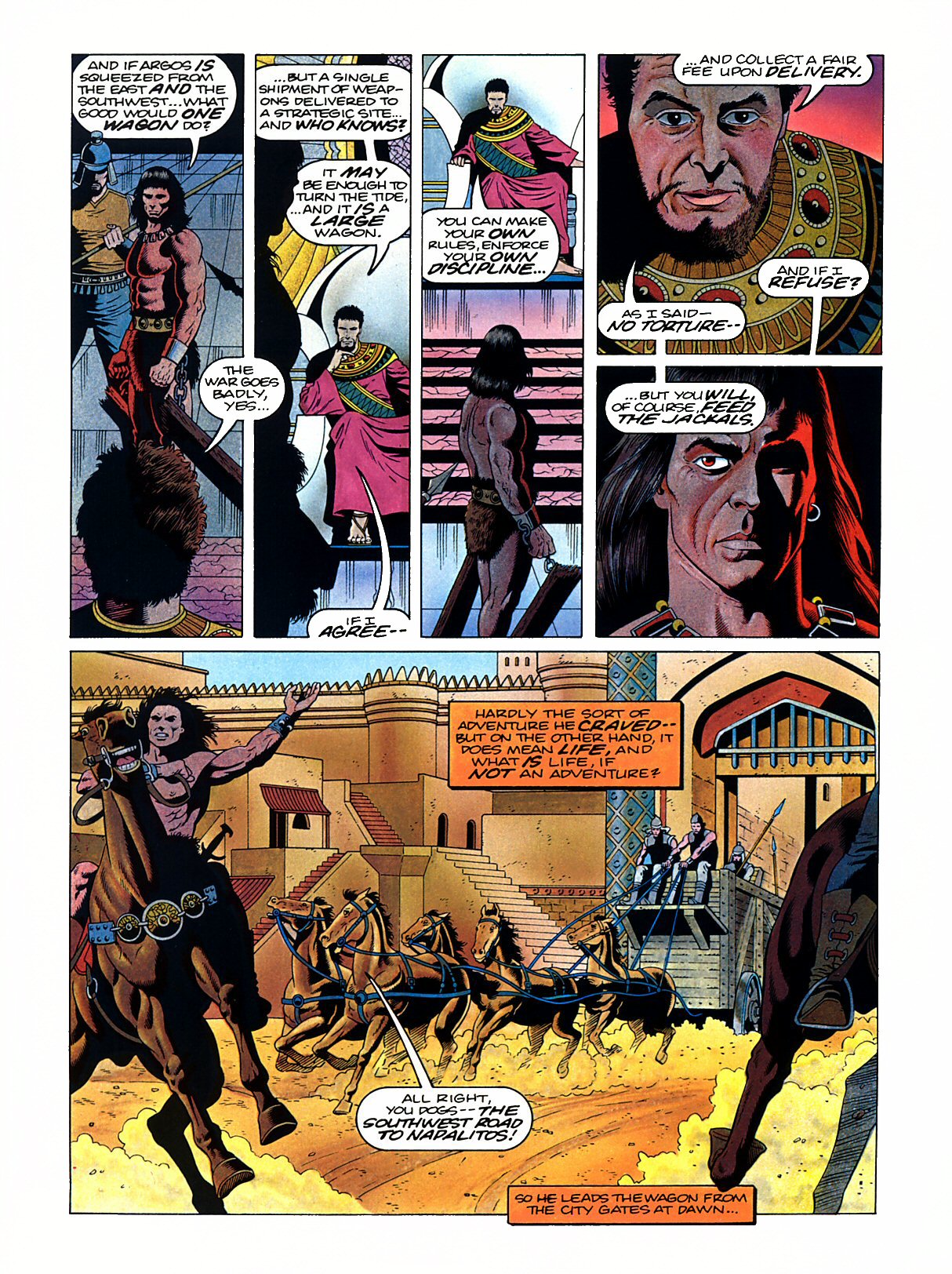 Read online Marvel Graphic Novel comic -  Issue #53 - Conan - The Skull of Set - 10