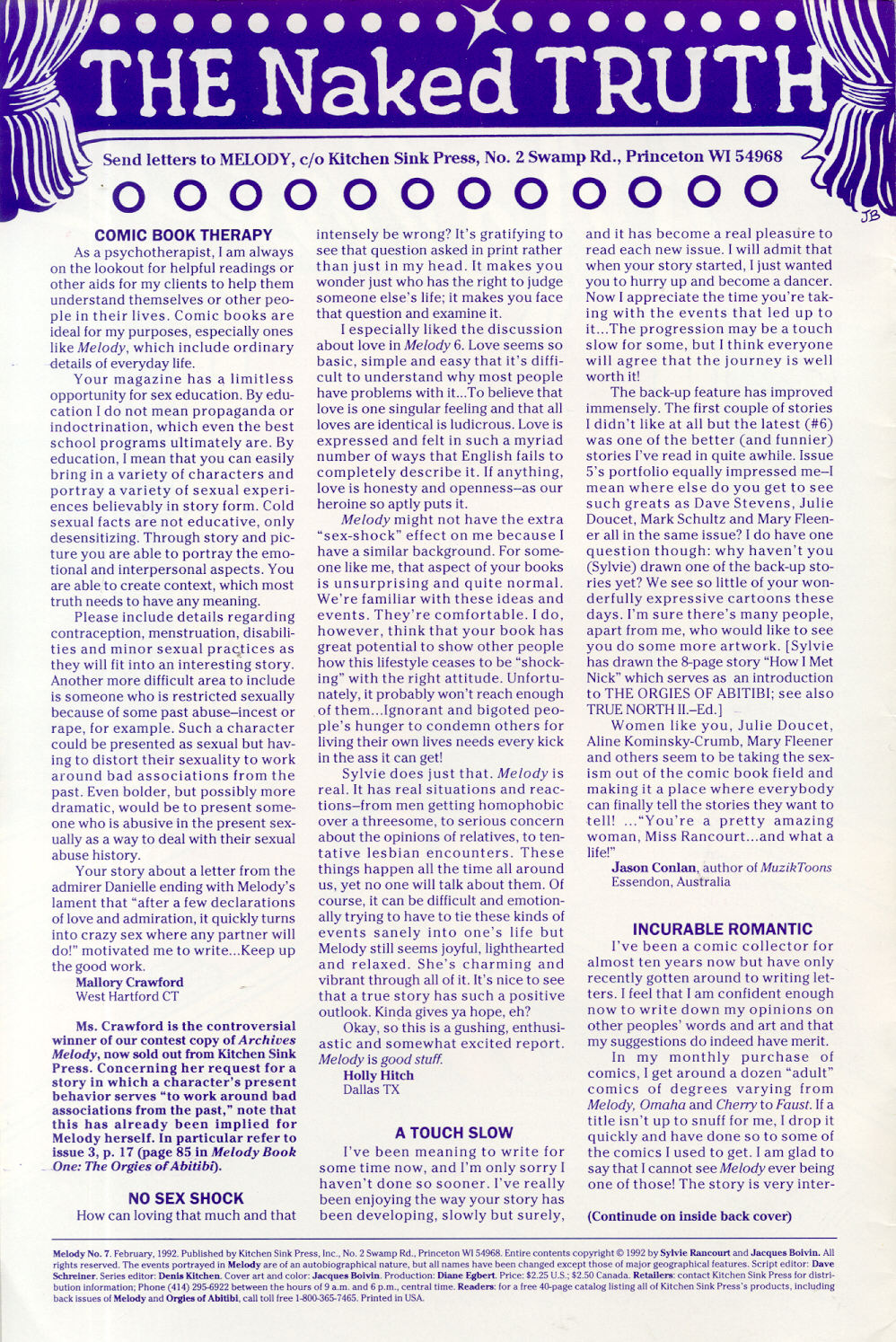 Read online Melody comic -  Issue #7 - 2