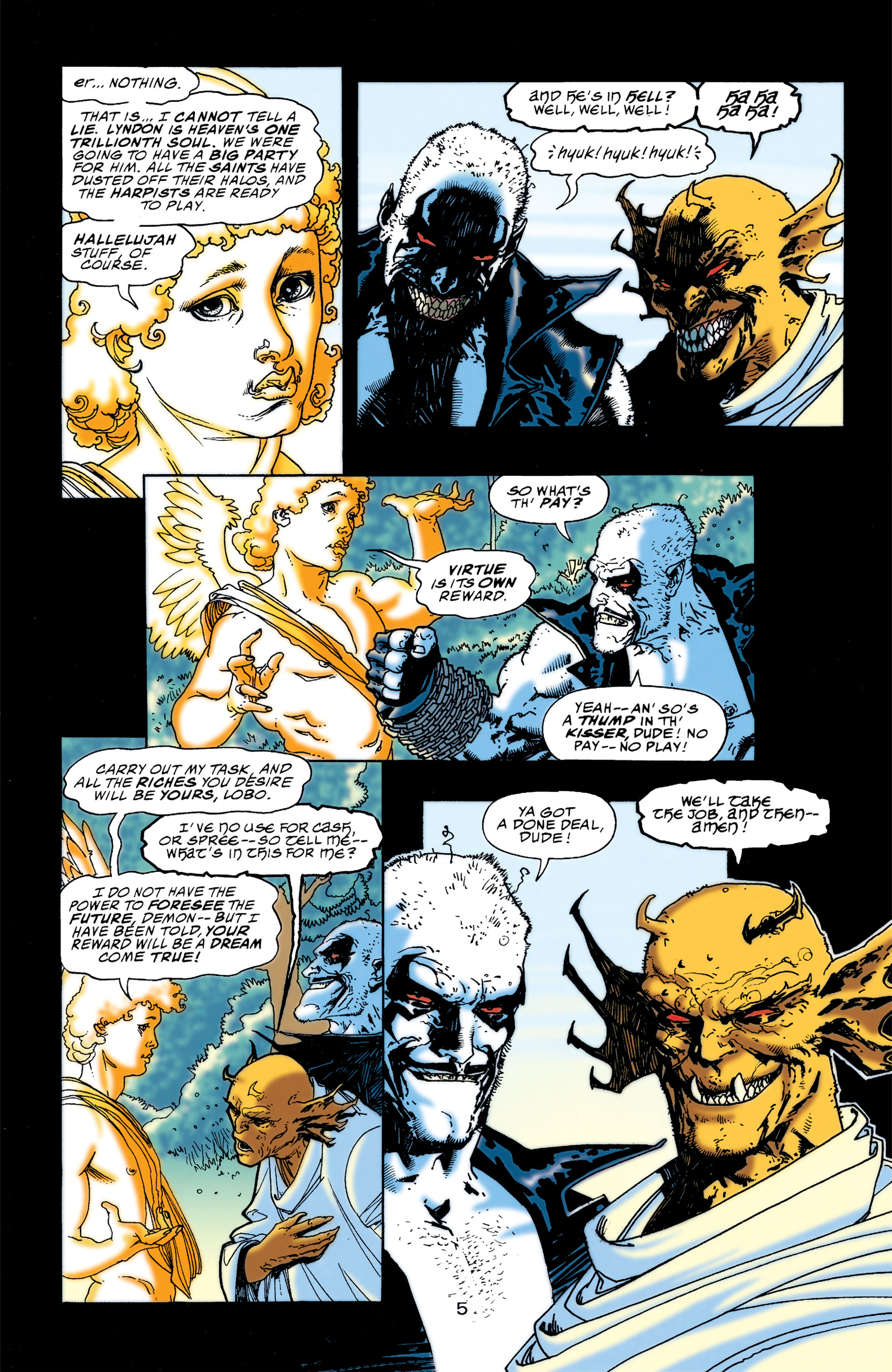 Read online Lobo (1993) comic -  Issue #63 - 6