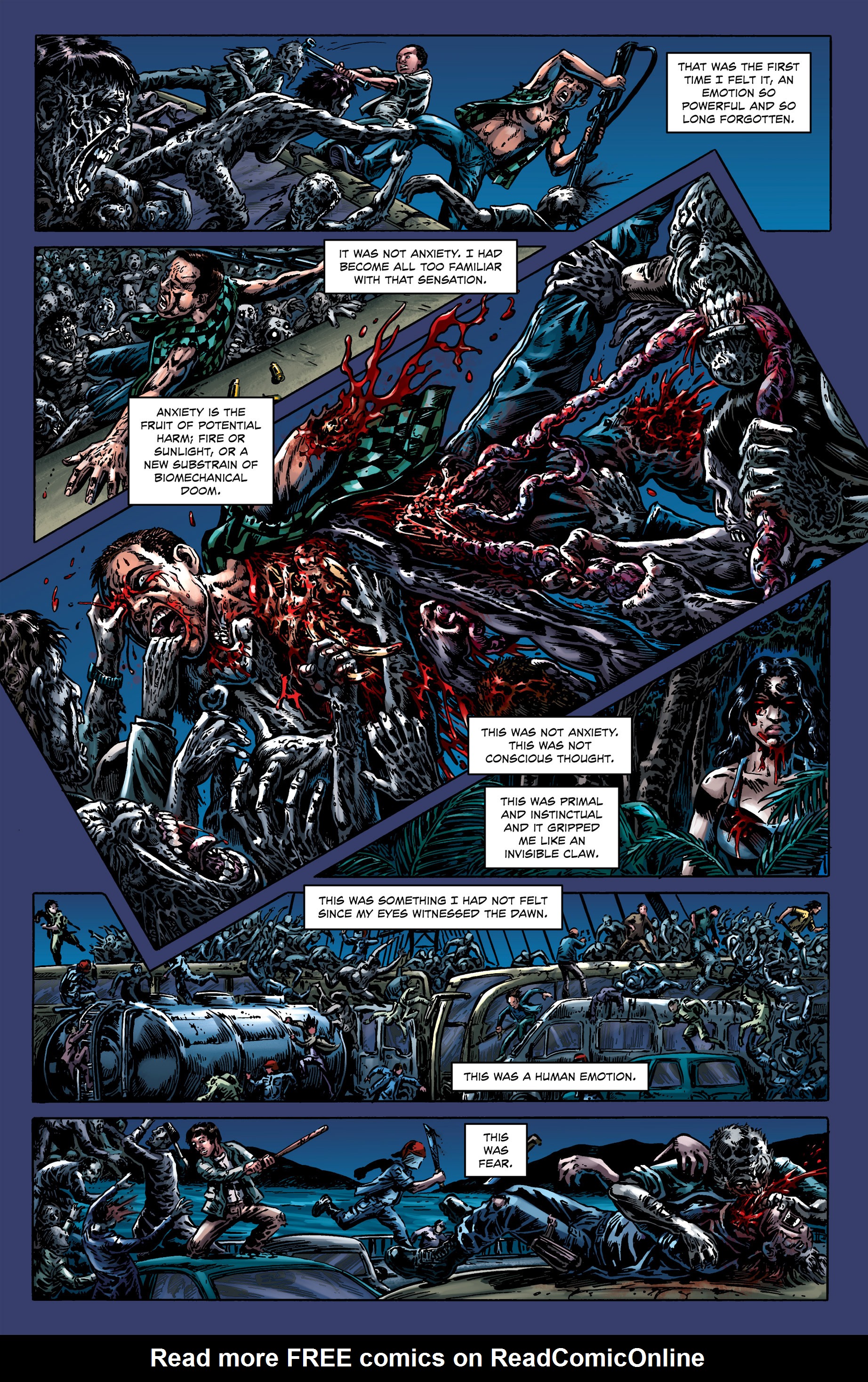 Read online The Extinction Parade comic -  Issue #5 - 21