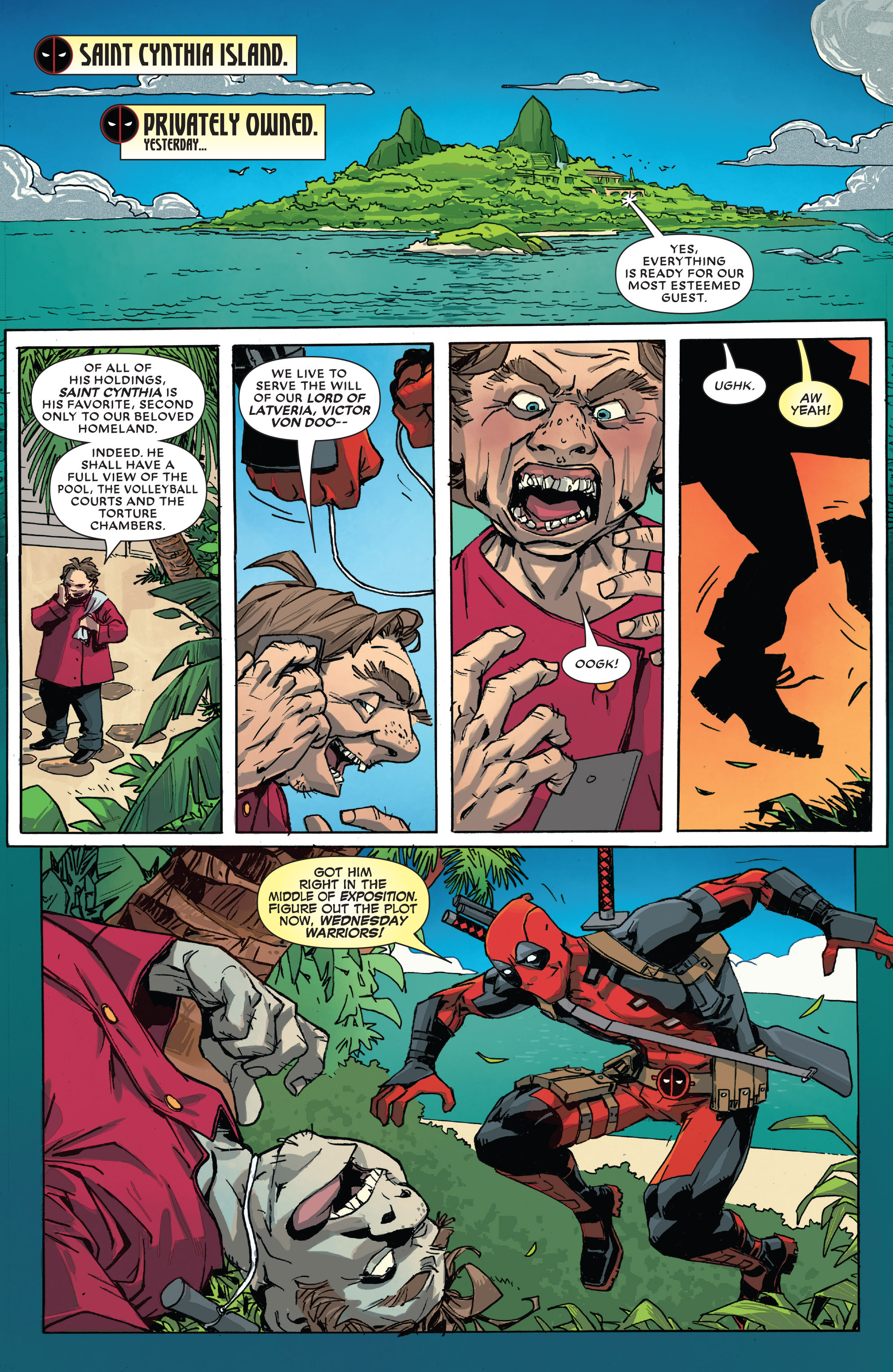Read online Deadpool vs. Thanos comic -  Issue #1 - 5
