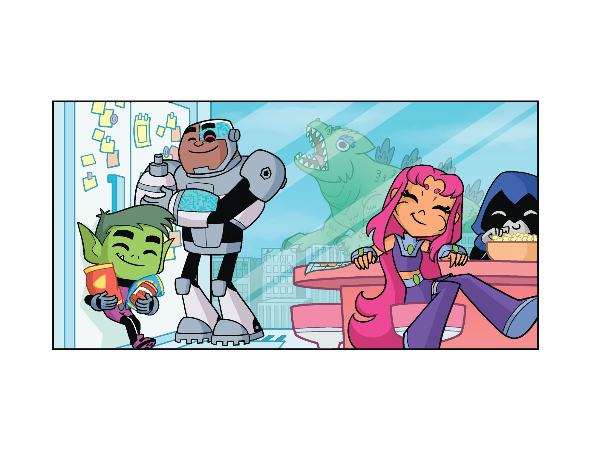 Read online Teen Titans Go! Roll With It! comic -  Issue #4 - 6