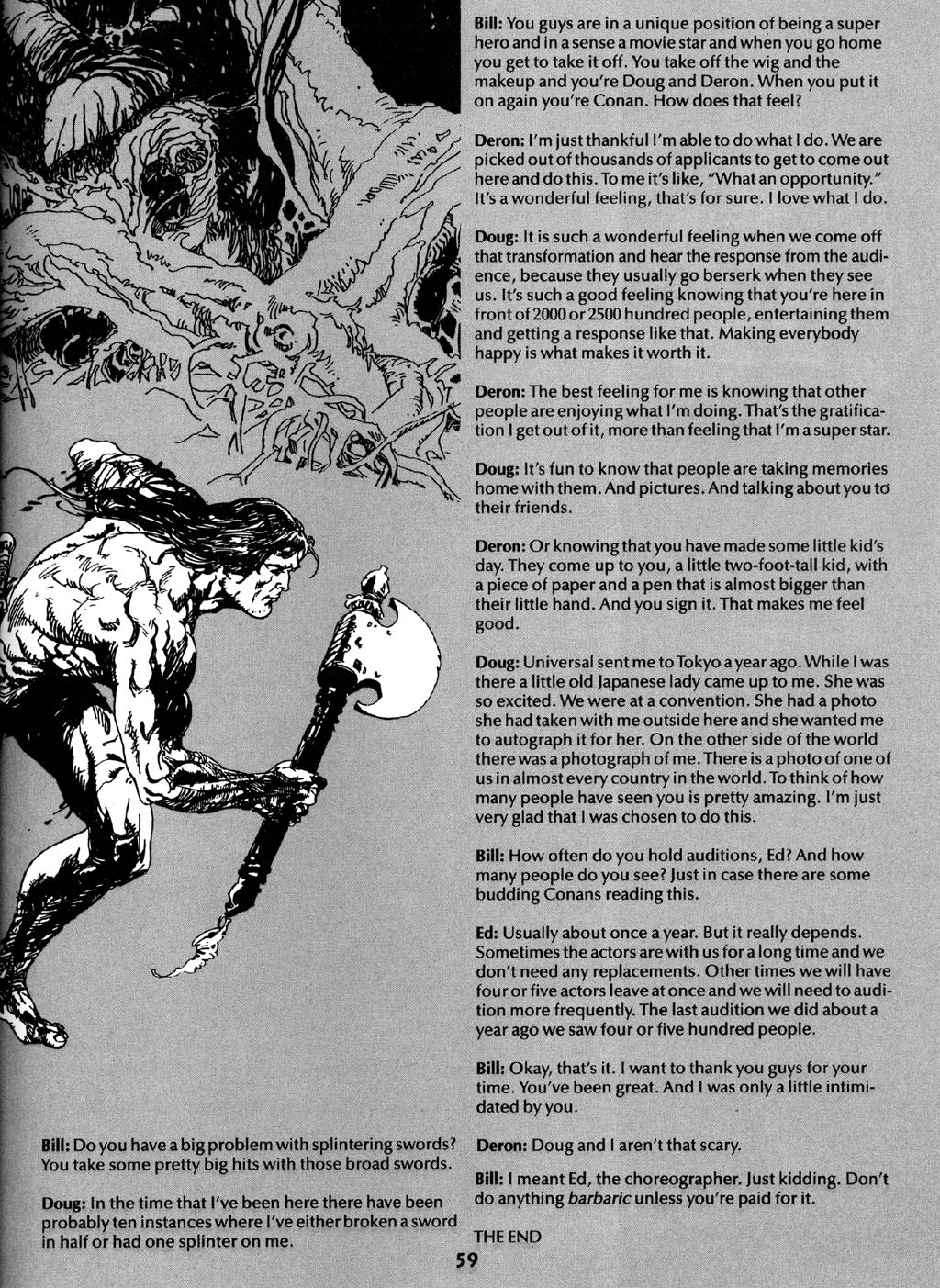 Read online The Savage Sword Of Conan comic -  Issue #216 - 60