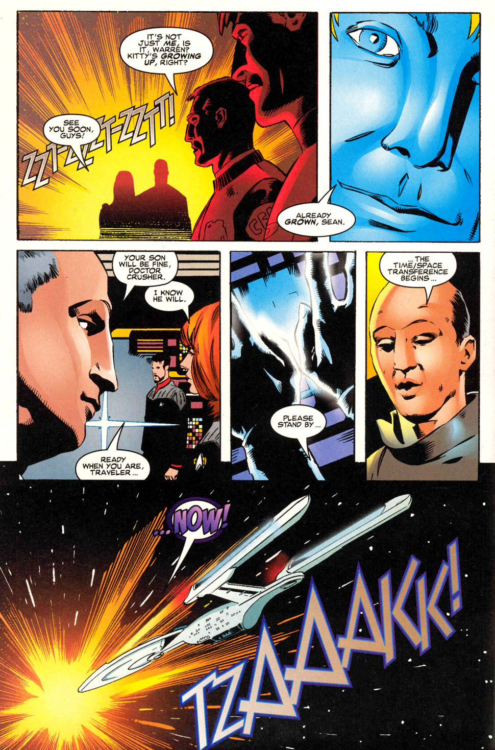 Star Trek: The Next Generation/X-Men: Second Contact issue Full - Page 43