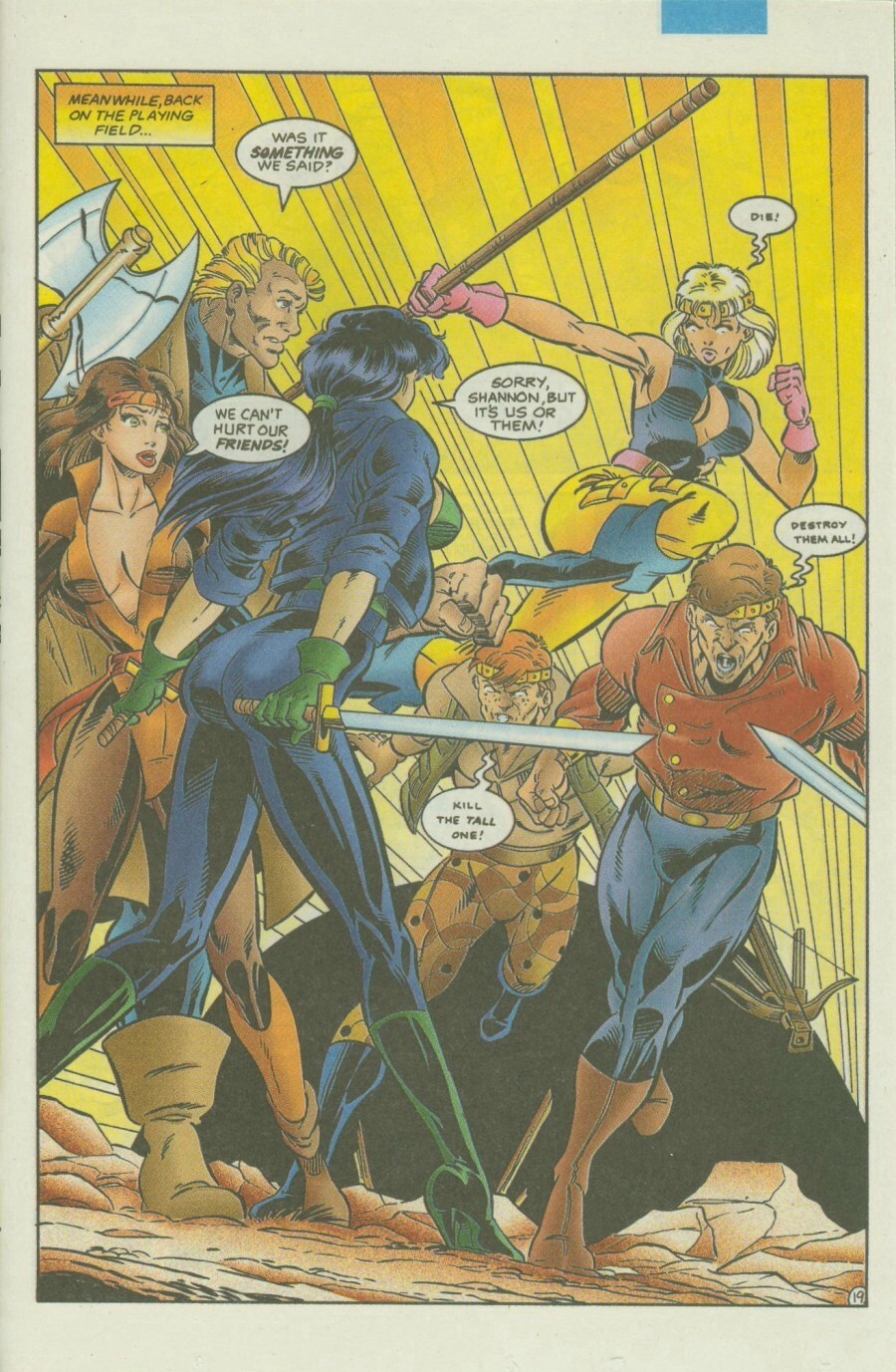 Read online Ex-Mutants comic -  Issue #3 - 24