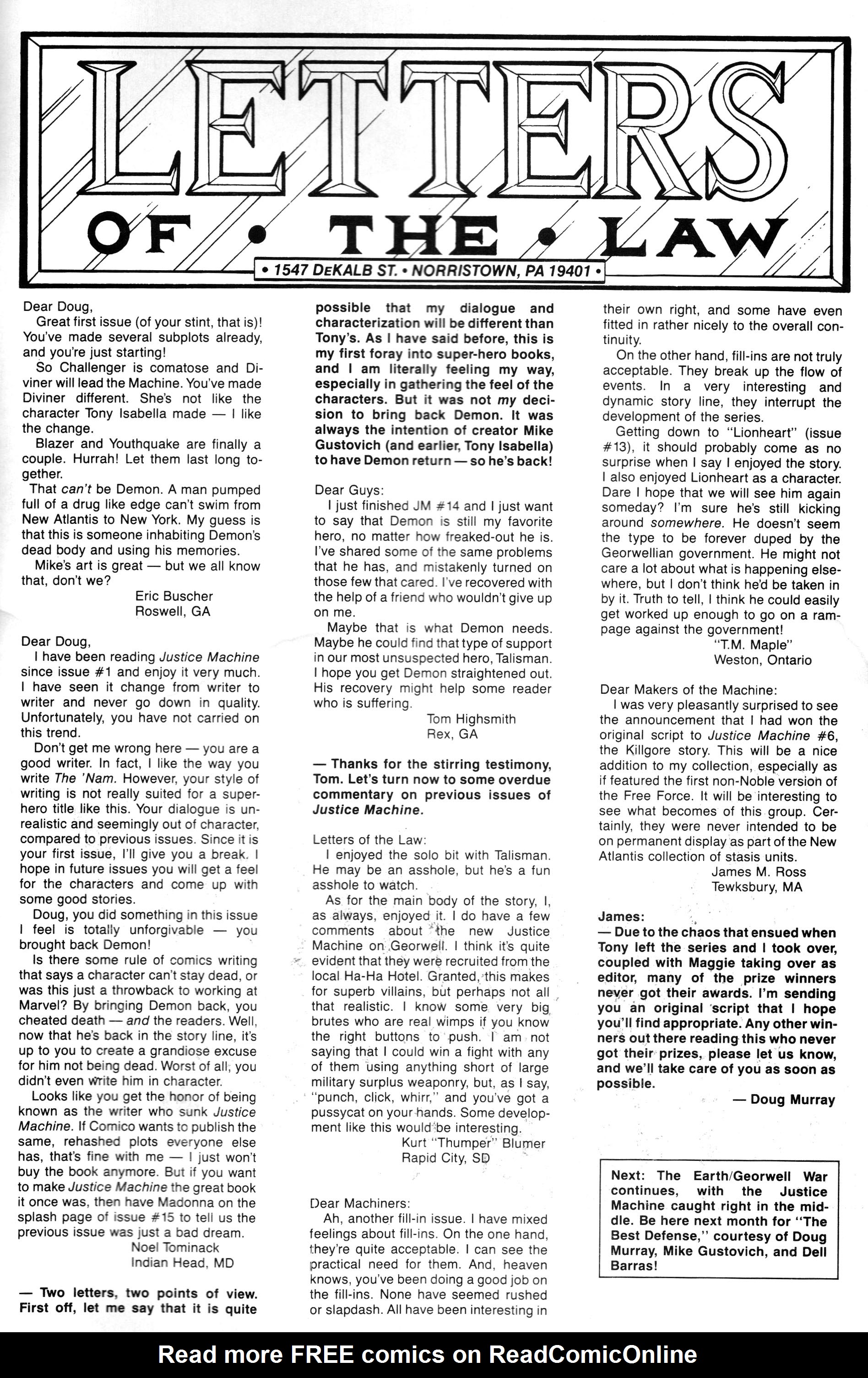 Read online Justice Machine comic -  Issue #19 - 35