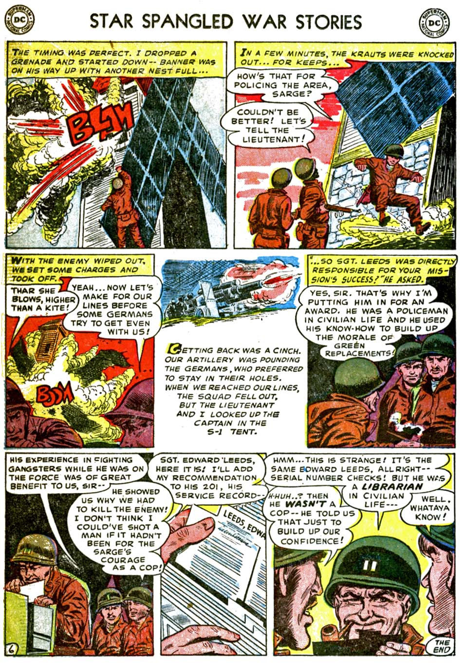 Read online Star Spangled War Stories (1952) comic -  Issue #7 - 18